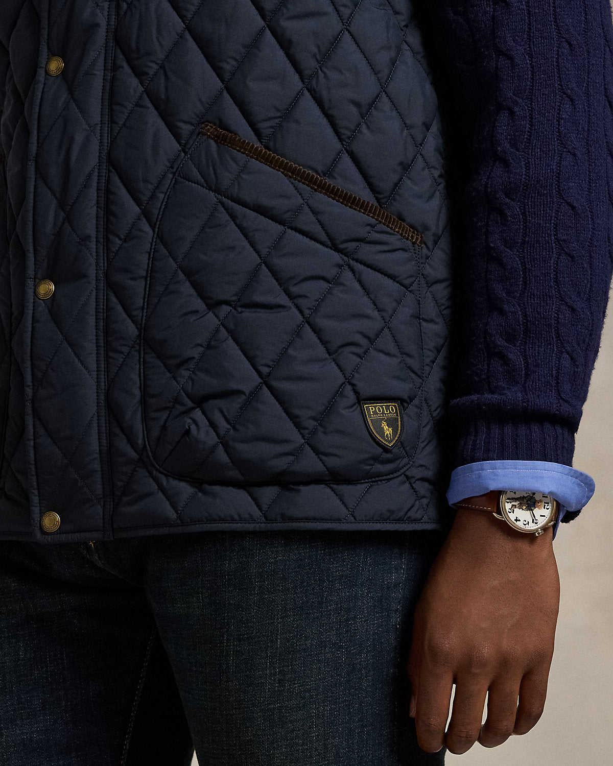 Ralph Lauren The Beaton Quilted Vest