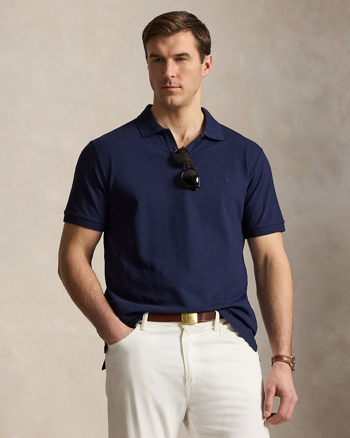 Ralph Lauren Stretch Mesh Polo Shirt