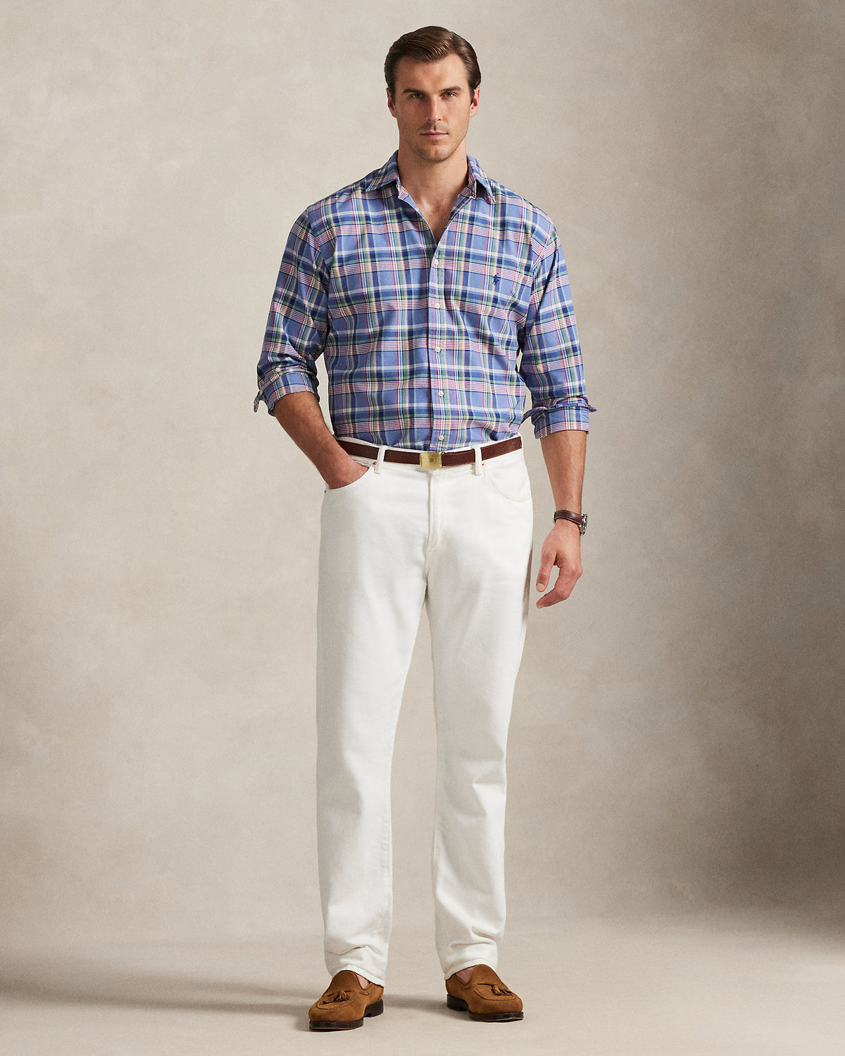 Ralph Lauren Plaid Oxford Shirt