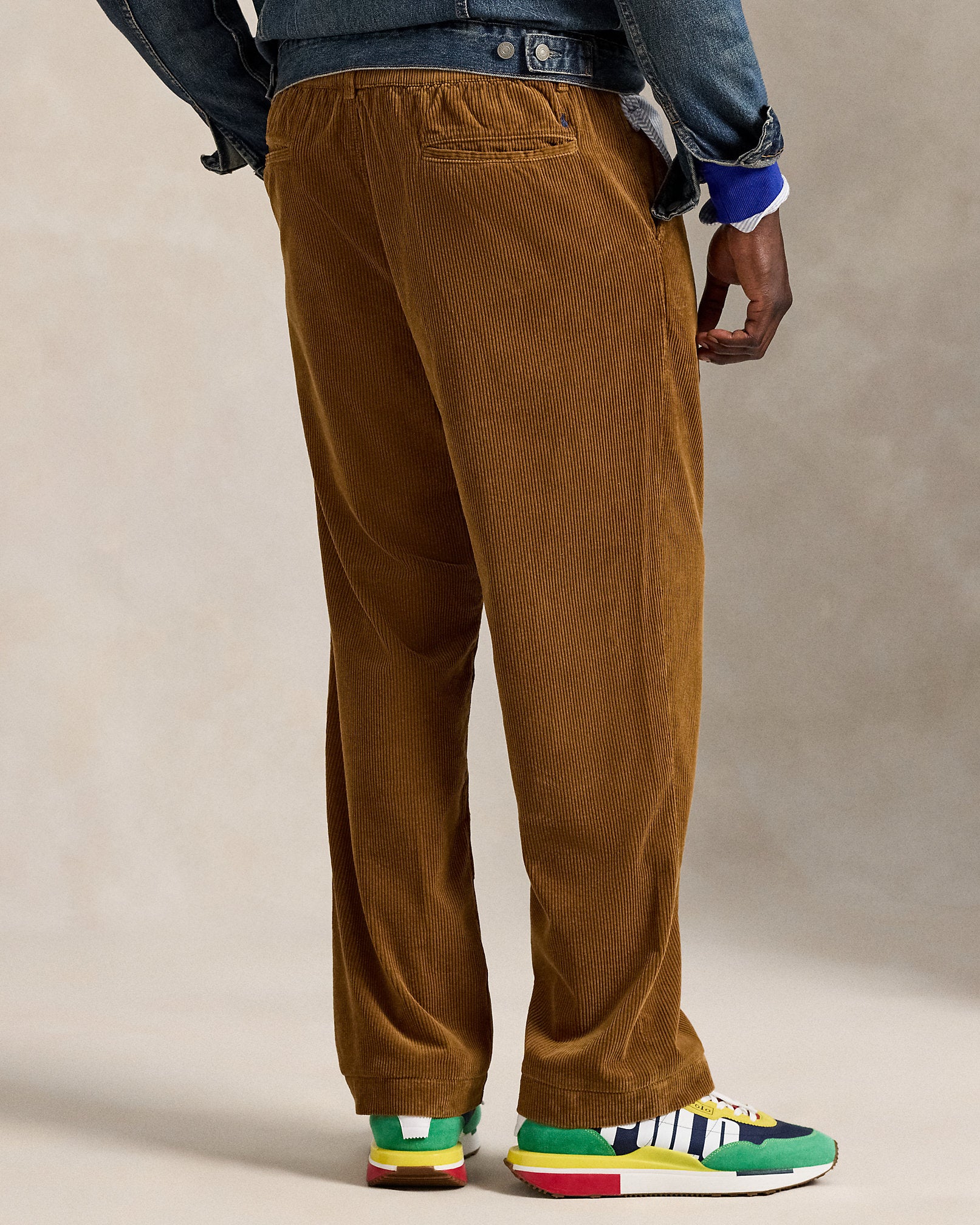 Ralph Lauren Classic Fit Pleated Corduroy Pant