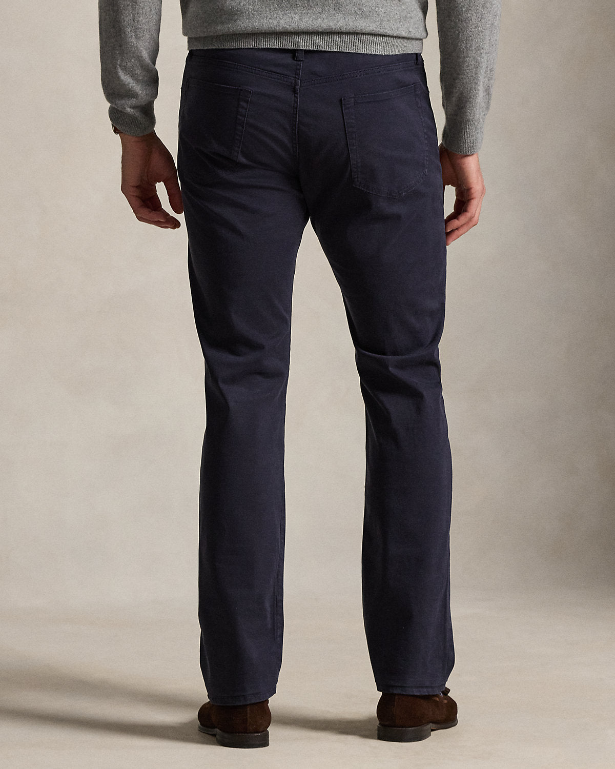 Ralph Lauren Varick Slim Straight Stretch Sateen Pant