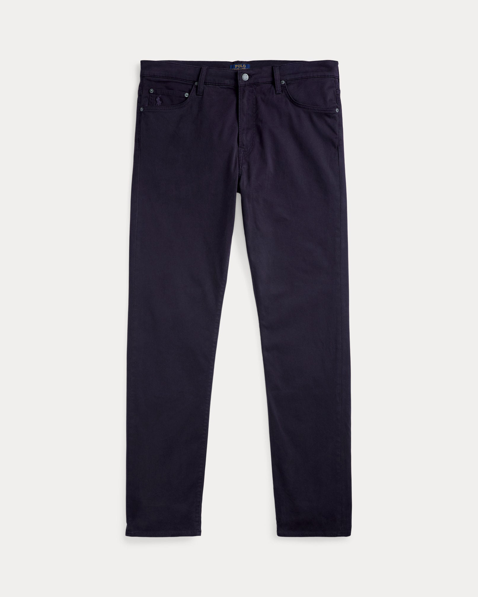 Ralph Lauren Varick Slim Straight Stretch Sateen Pant
