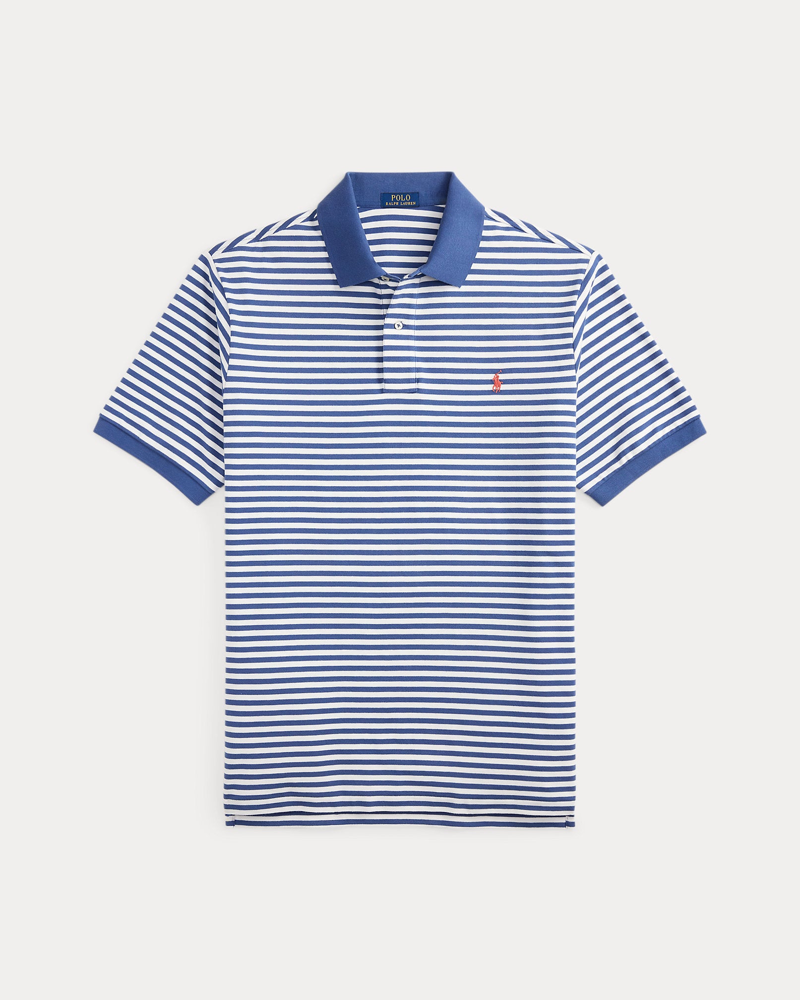 Ralph Lauren Striped Mesh Polo Shirt