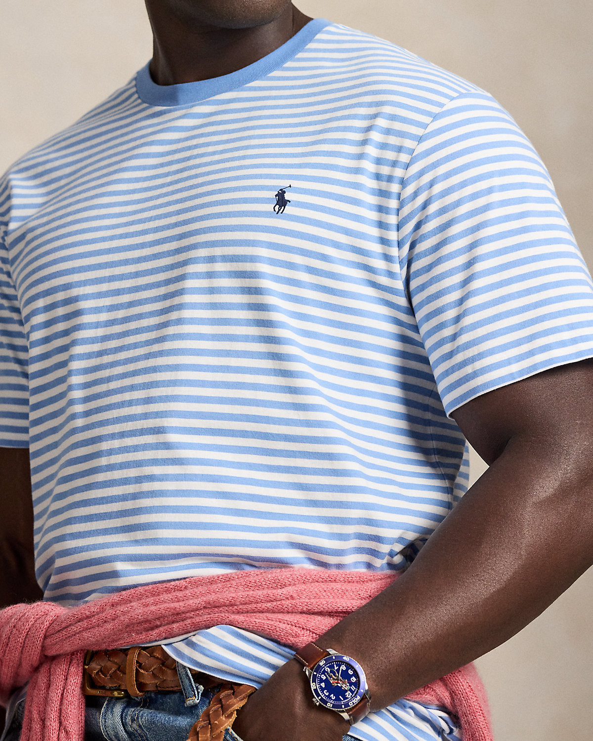 Ralph Lauren Striped Jersey TShirt