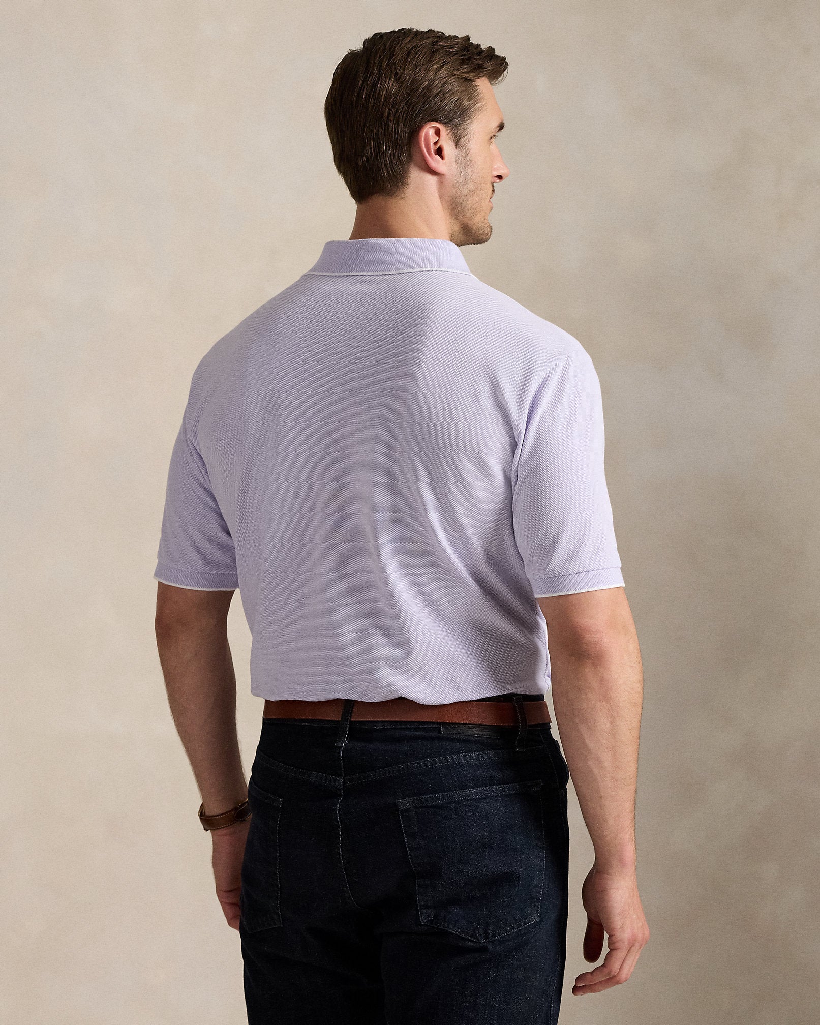 Ralph Lauren Stretch Oxford Mesh Polo Shirt