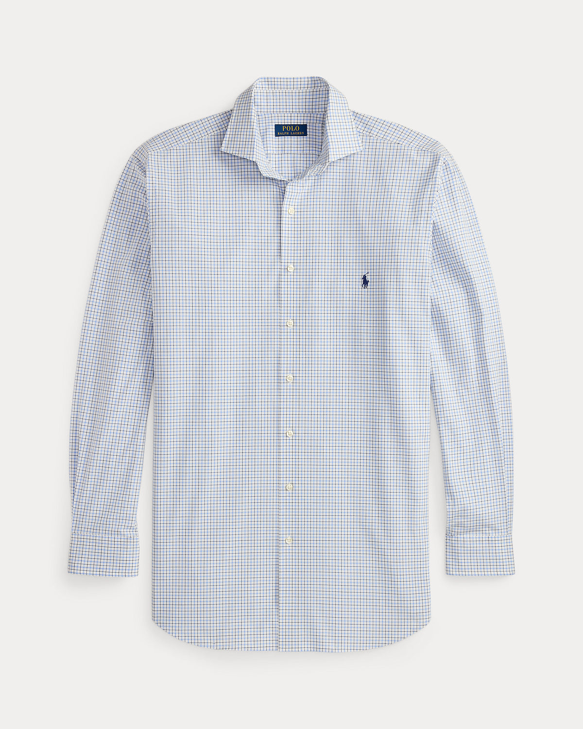 Ralph Lauren Plaid Stretch Poplin Shirt