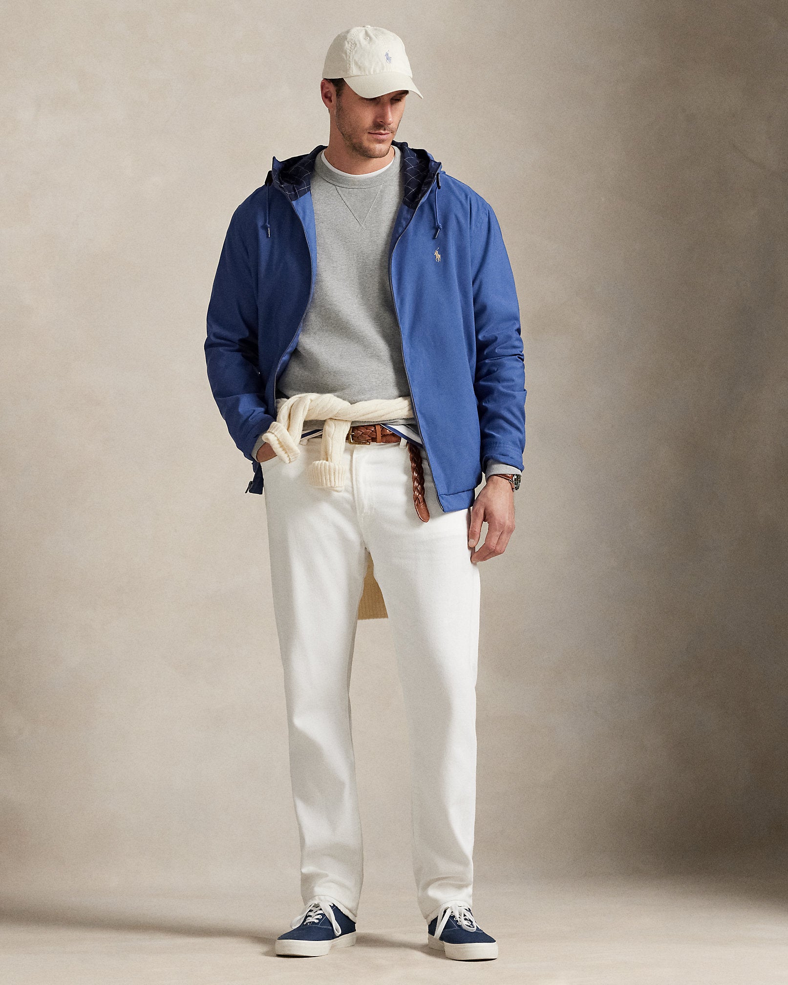 Ralph Lauren Twill Hooded Jacket