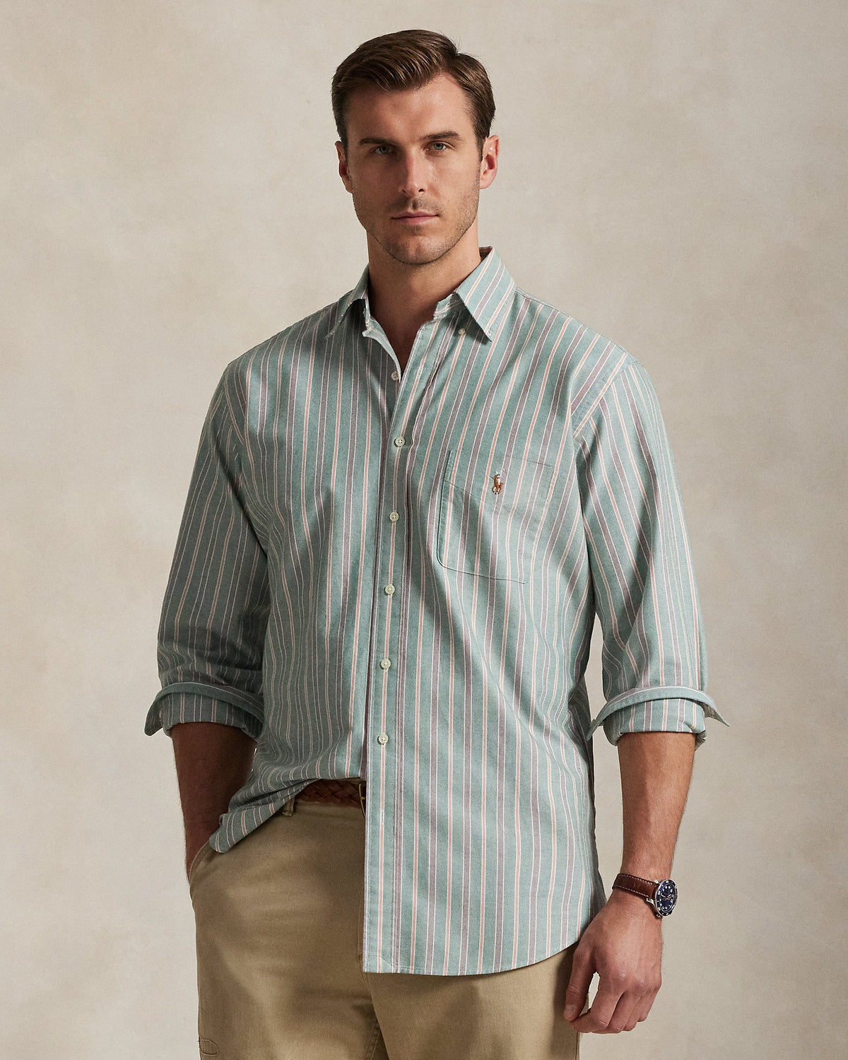 Ralph Lauren Striped Oxford Shirt