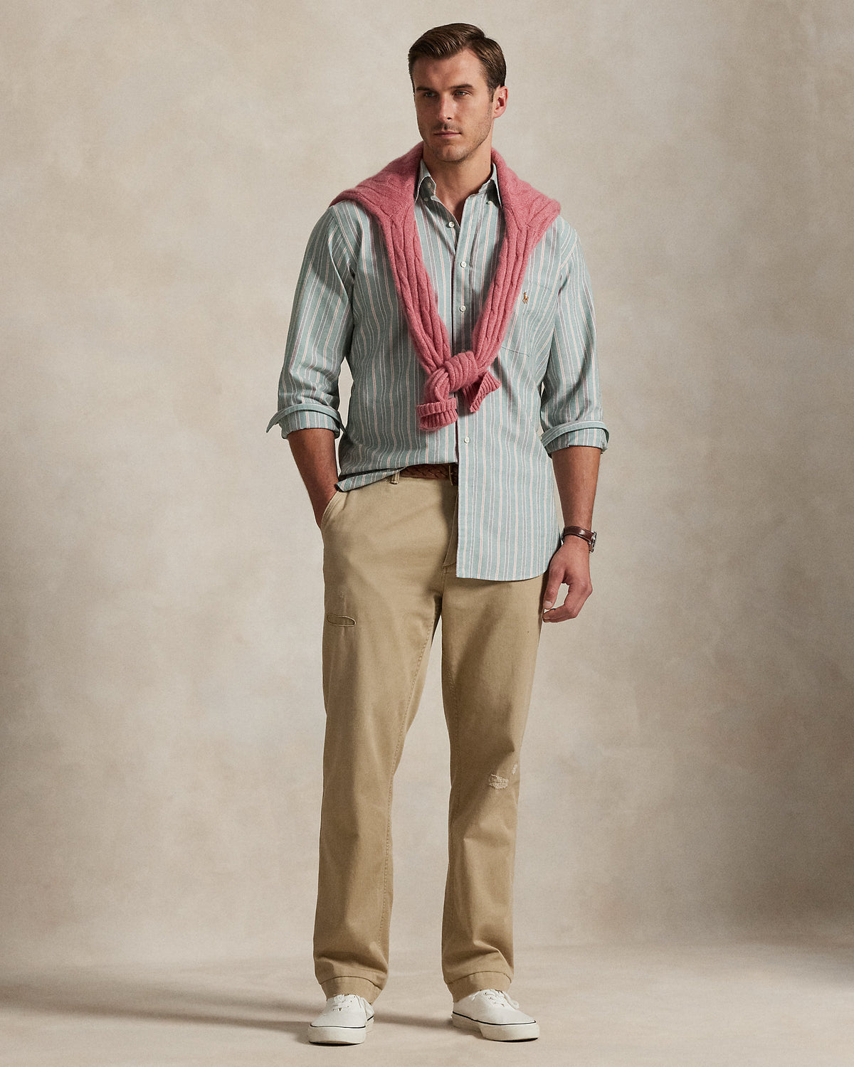 Ralph Lauren Striped Oxford Shirt