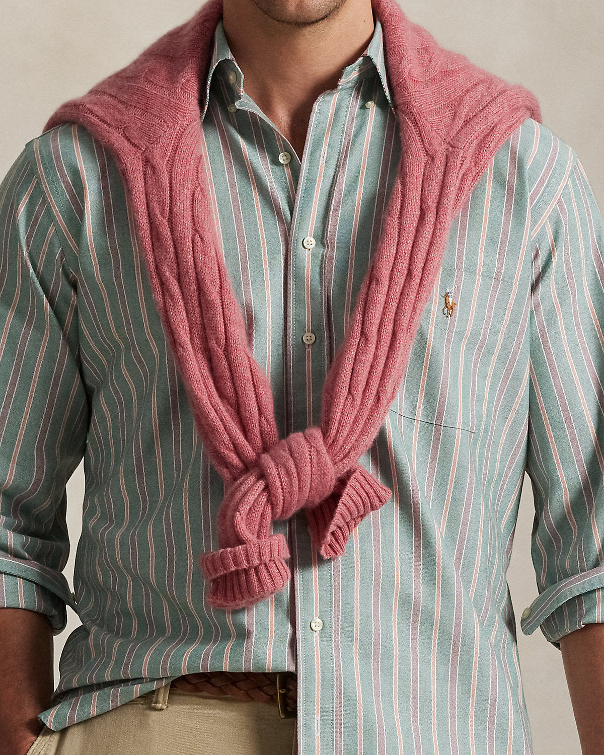 Ralph Lauren Striped Oxford Shirt