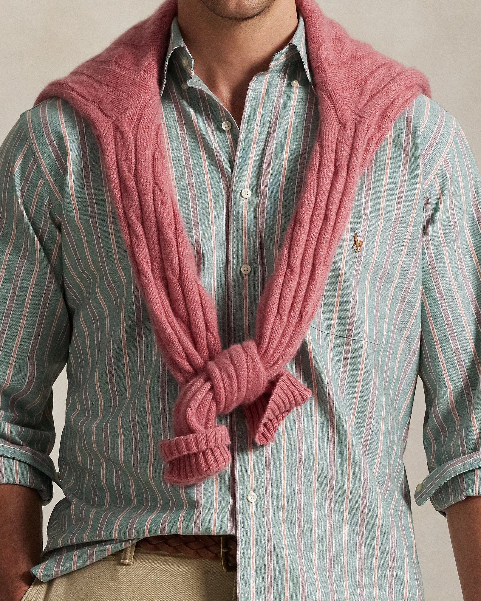 Ralph Lauren Striped Oxford Shirt
