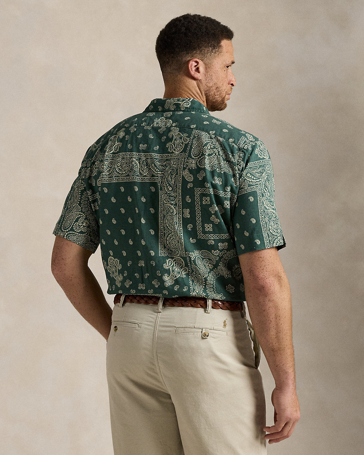 Ralph Lauren BandannaPrint Camp Shirt