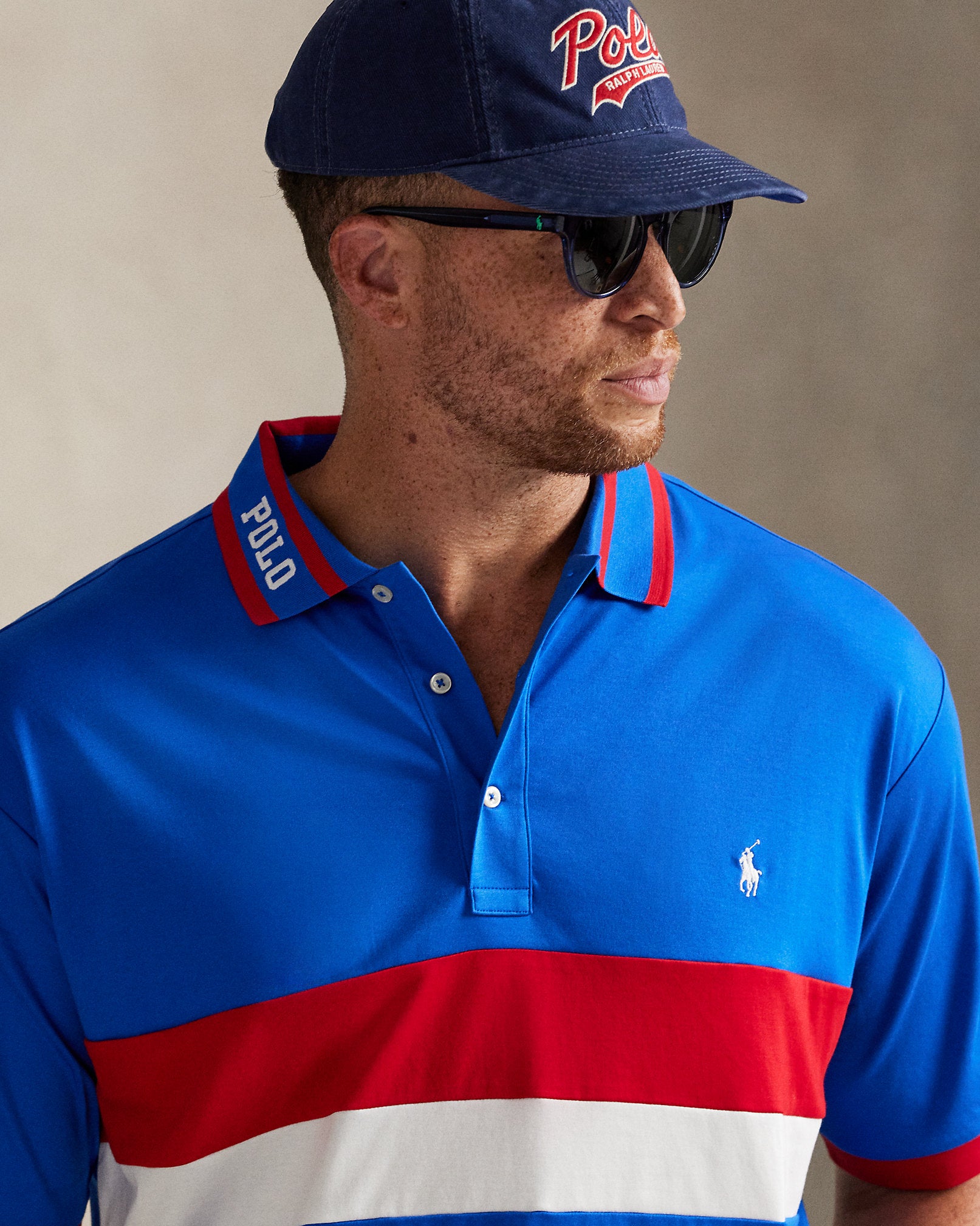Ralph Lauren Striped Soft Cotton Polo Shirt
