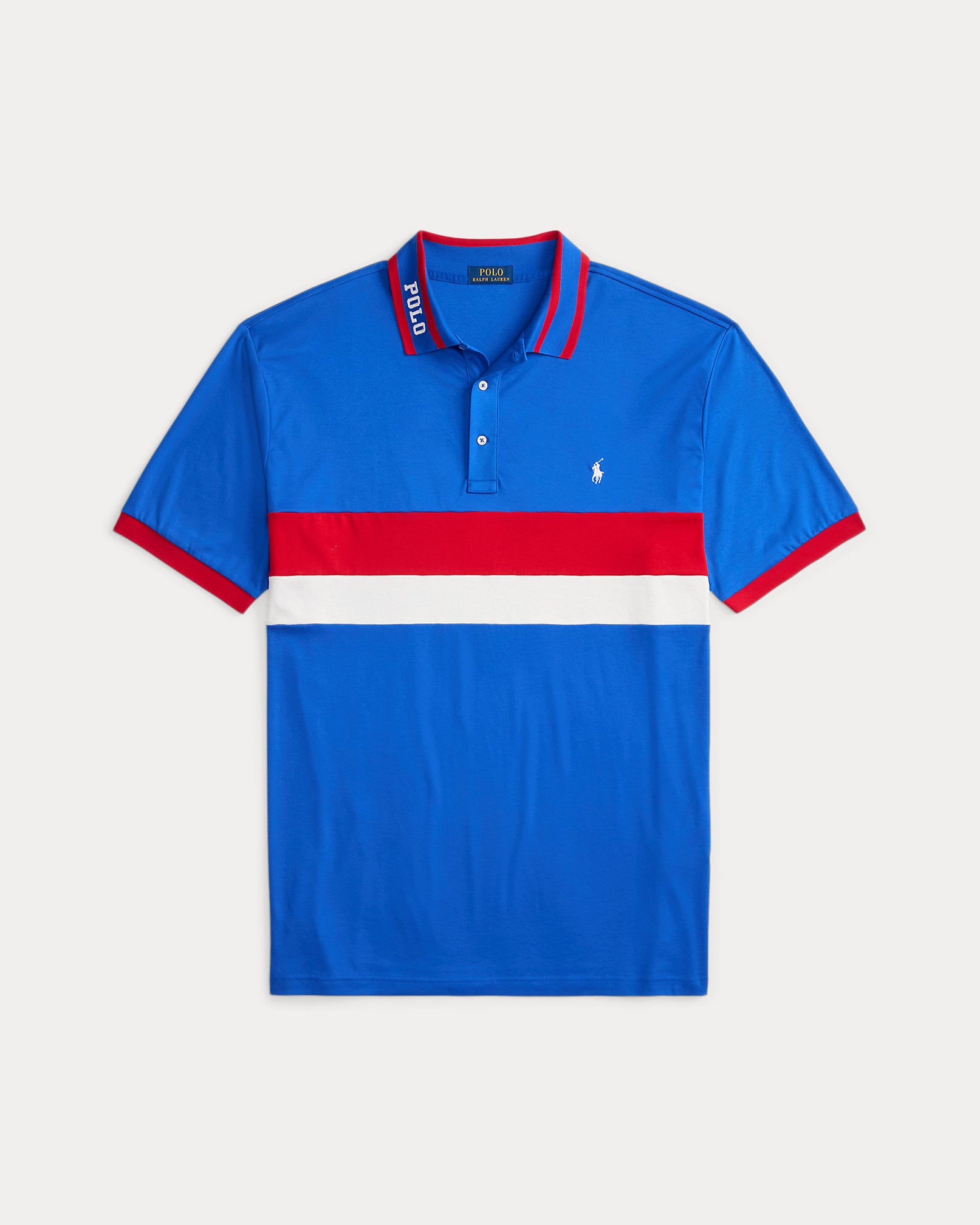 Ralph Lauren Striped Soft Cotton Polo Shirt
