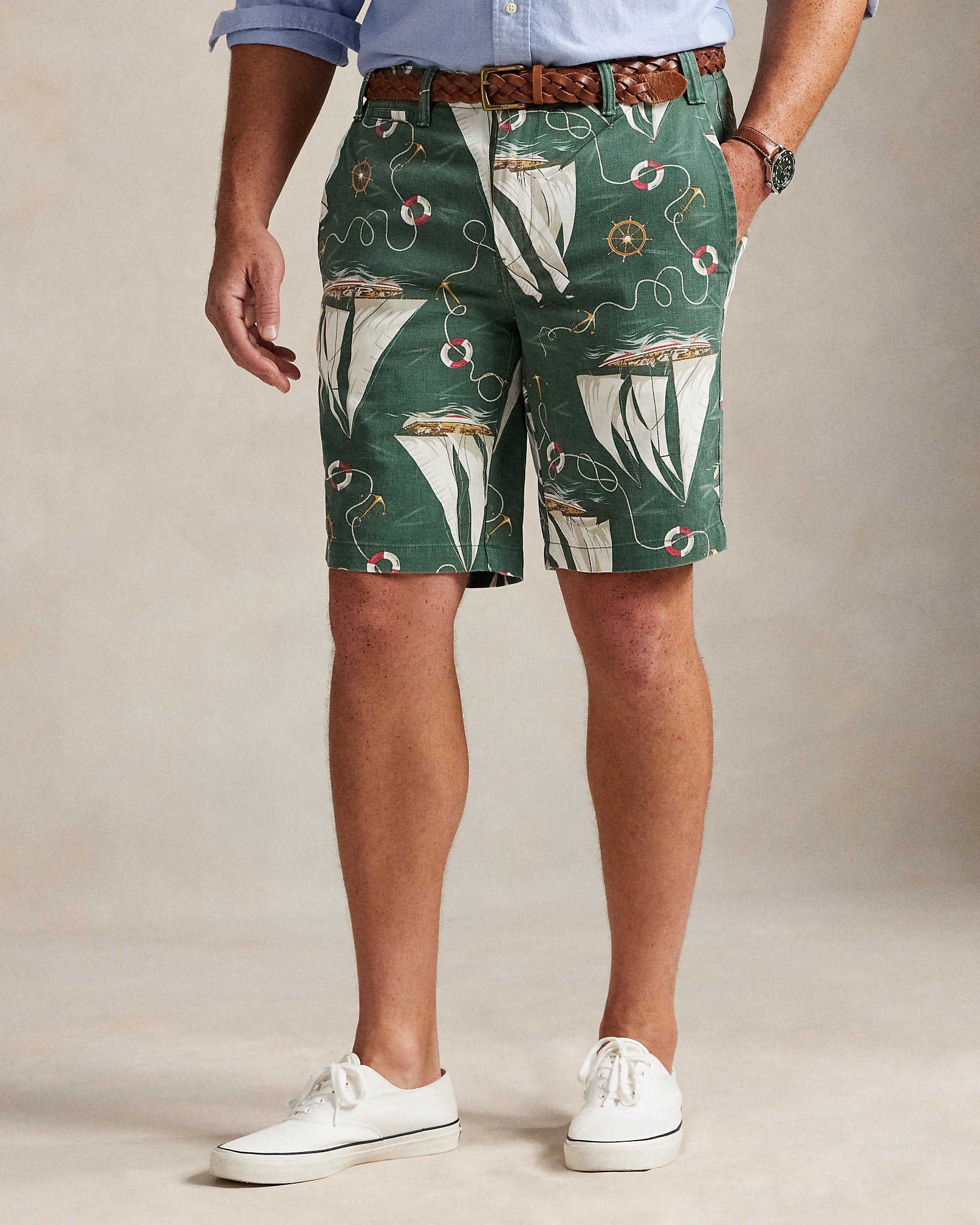 Ralph Lauren Relaxed Fit Sailboat Chino Short