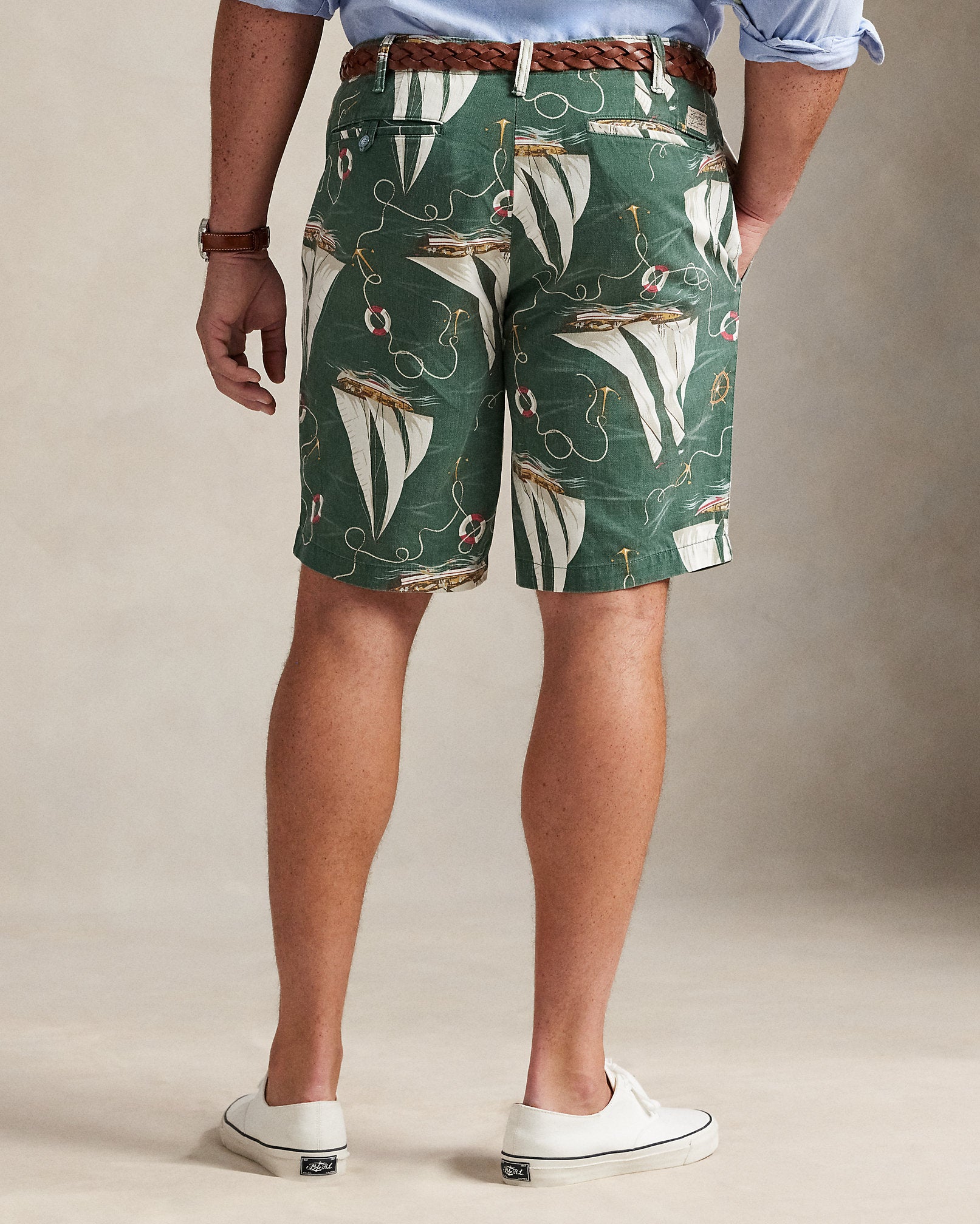 Ralph Lauren Relaxed Fit Sailboat Chino Short