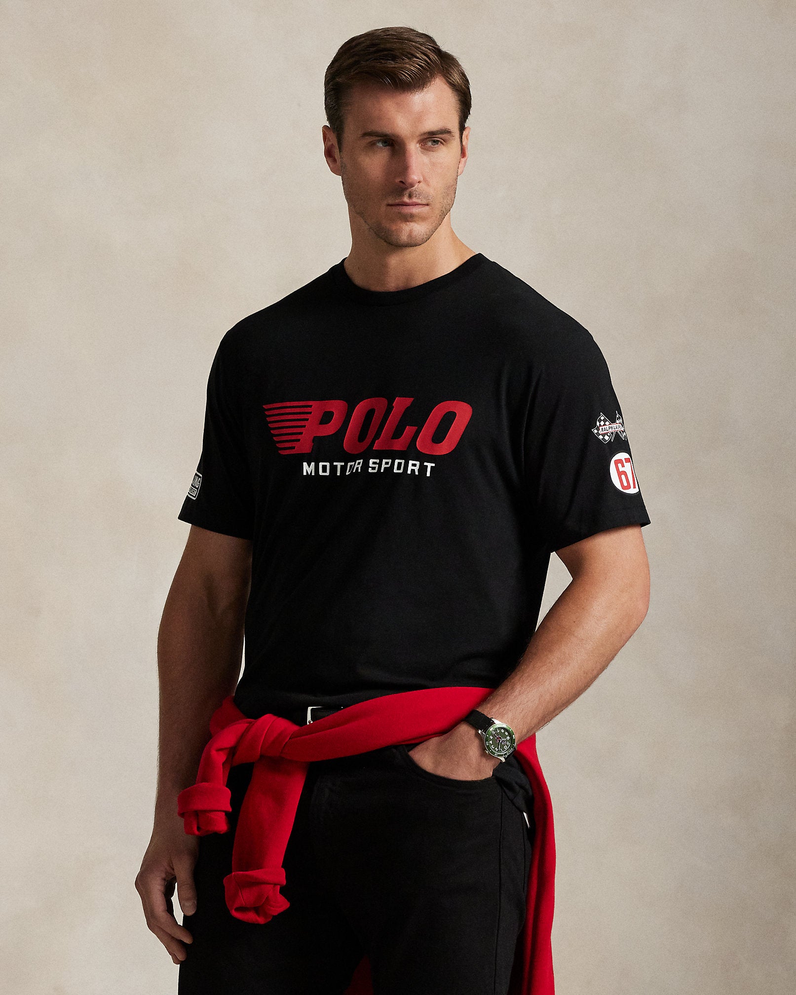 Ralph Lauren Jersey Graphic TShirt