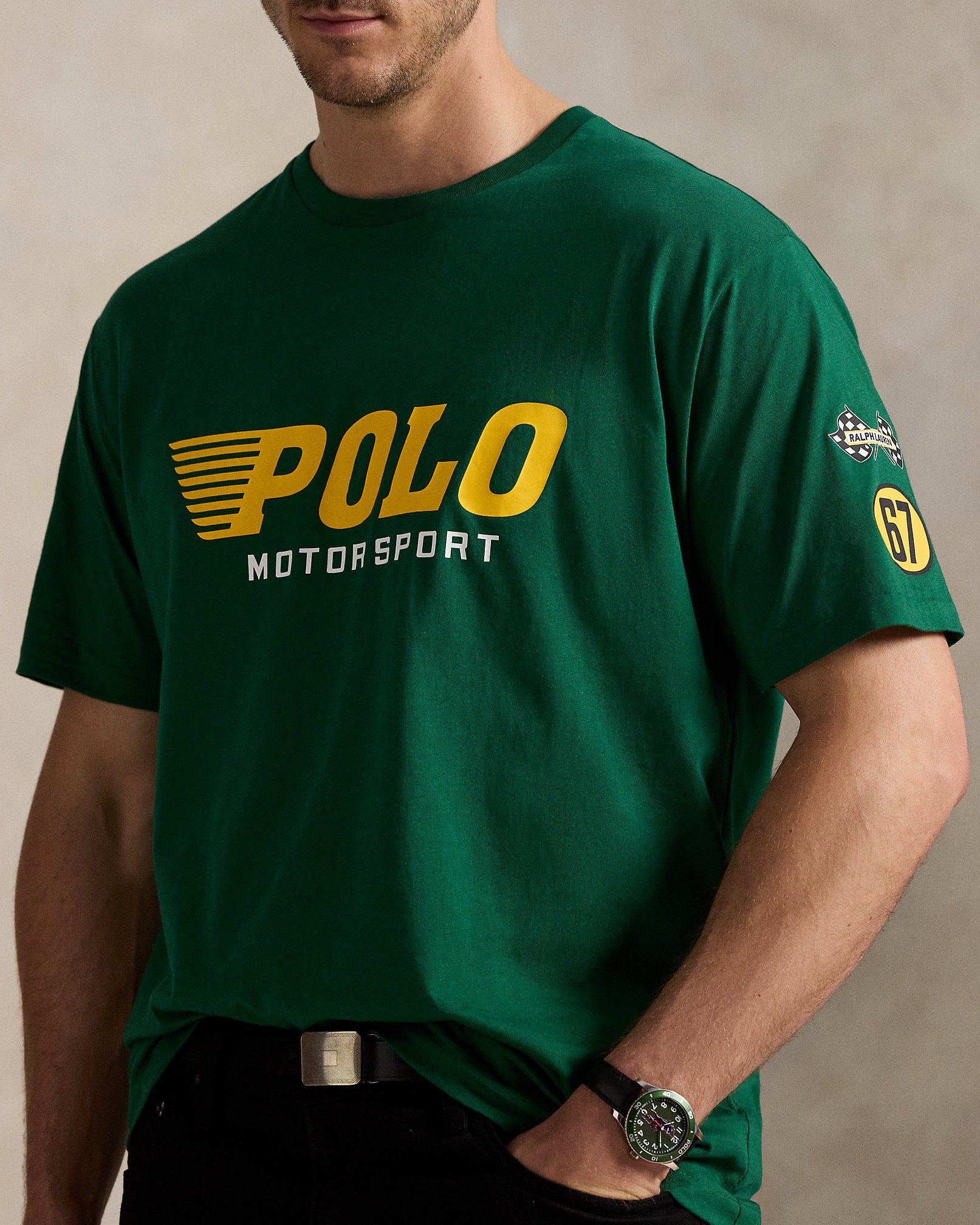 Ralph Lauren Jersey Graphic TShirt