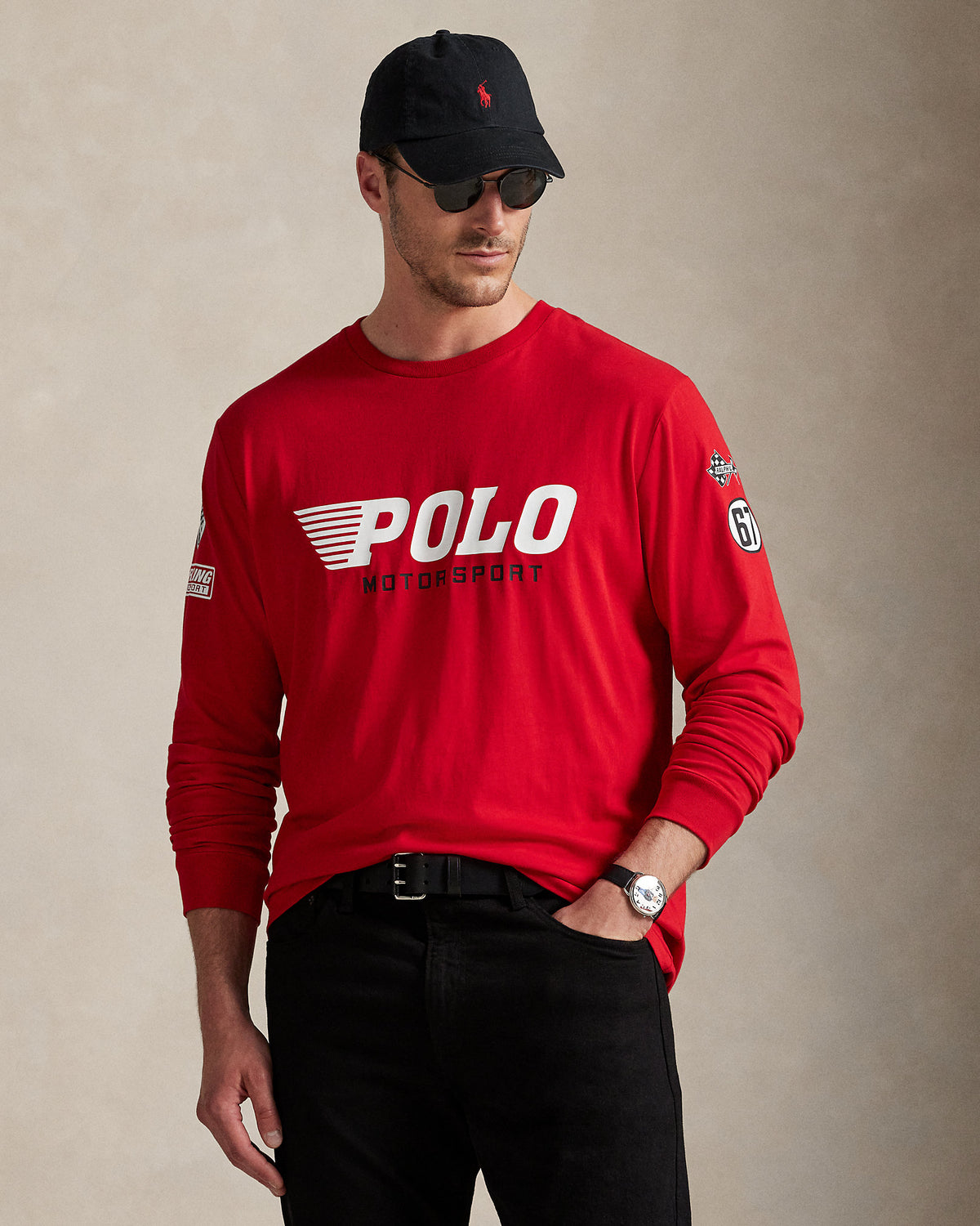 Ralph Lauren Jersey Graphic TShirt