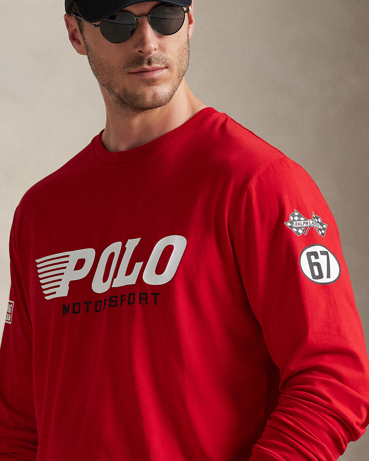 Ralph Lauren Jersey Graphic TShirt