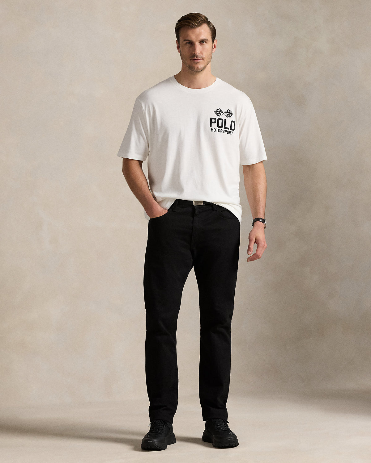 Ralph Lauren Slub Jersey Graphic TShirt