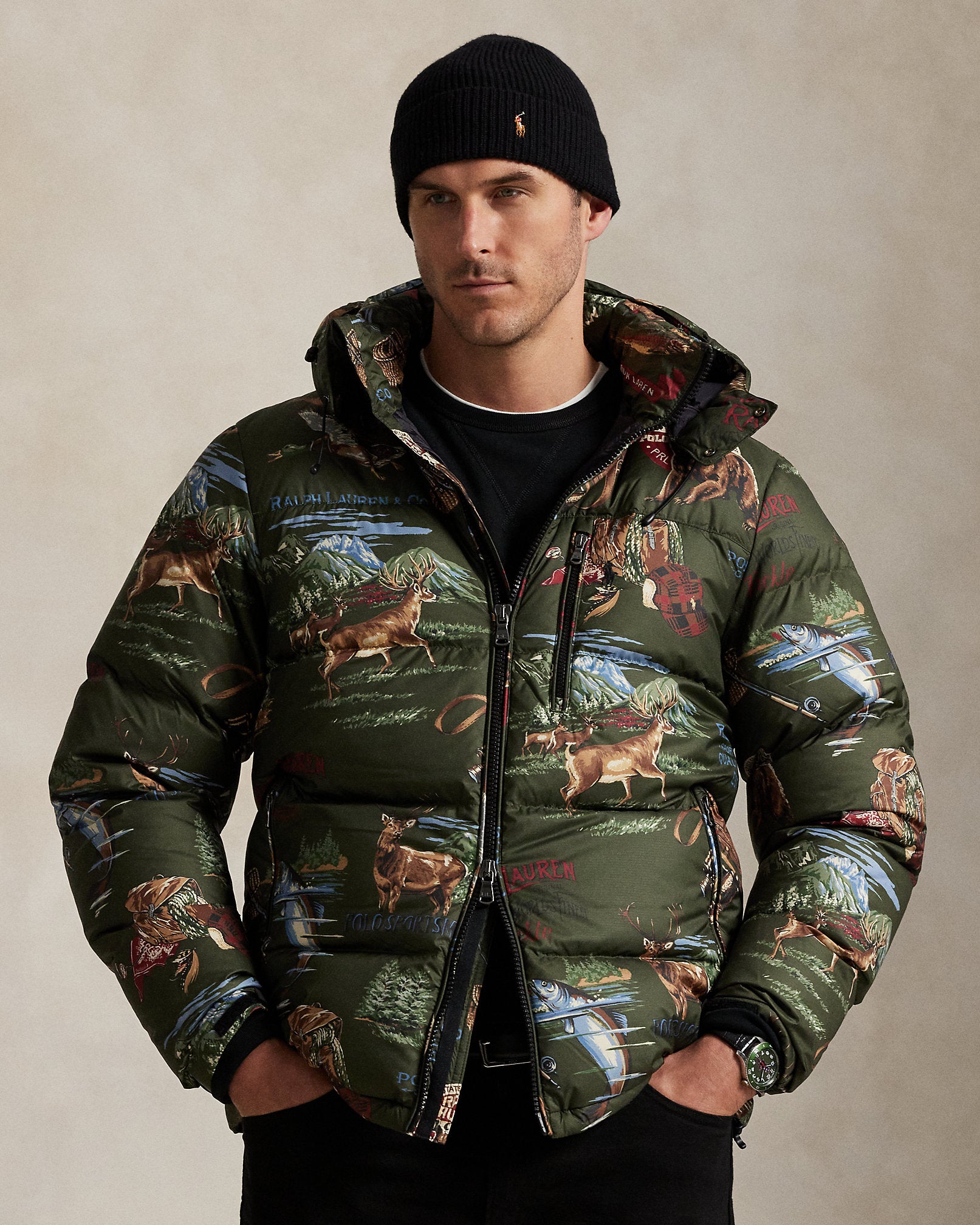 Ralph Lauren The Gorham Polo Sportsman Down Jacket