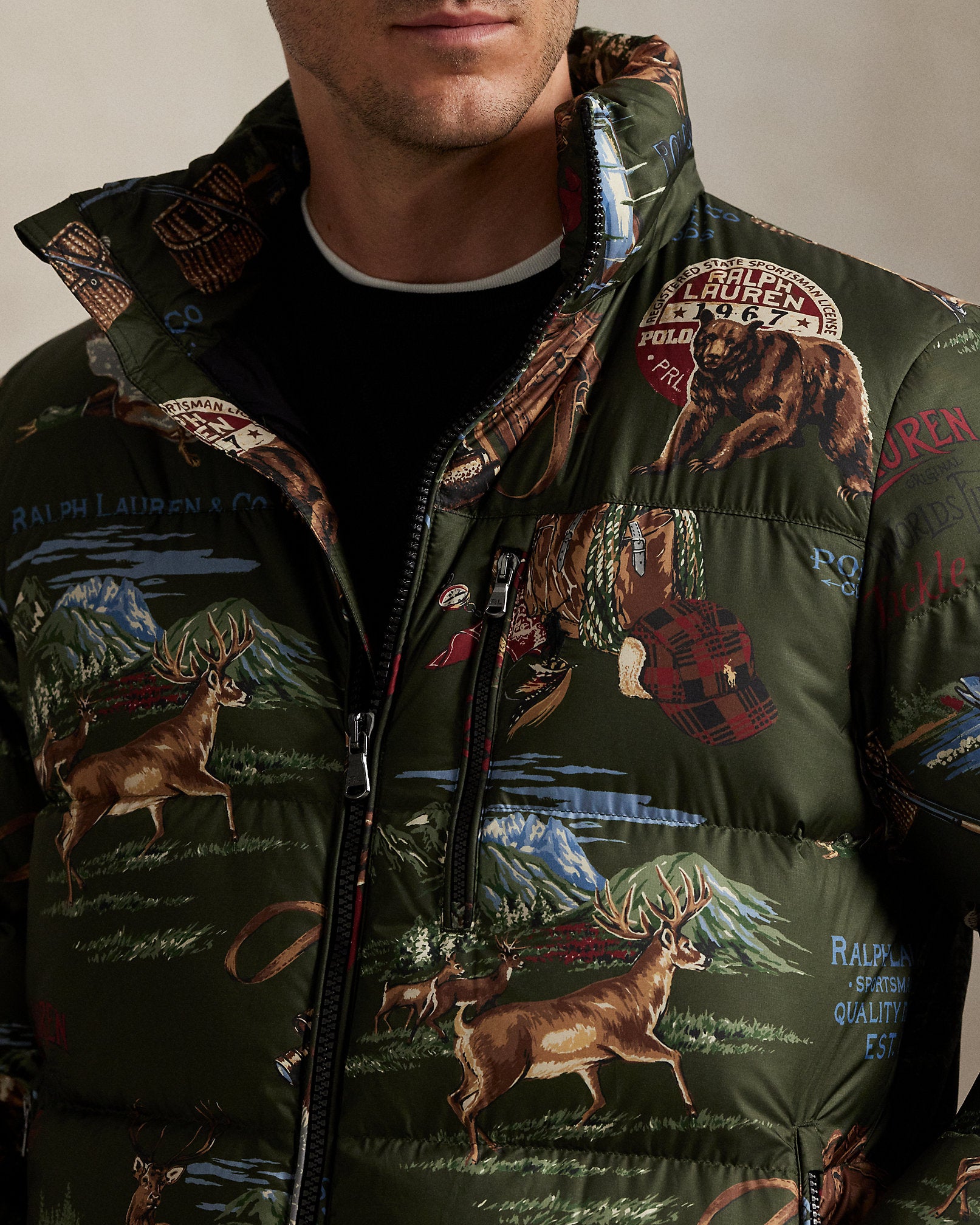 Ralph Lauren The Gorham Polo Sportsman Down Jacket