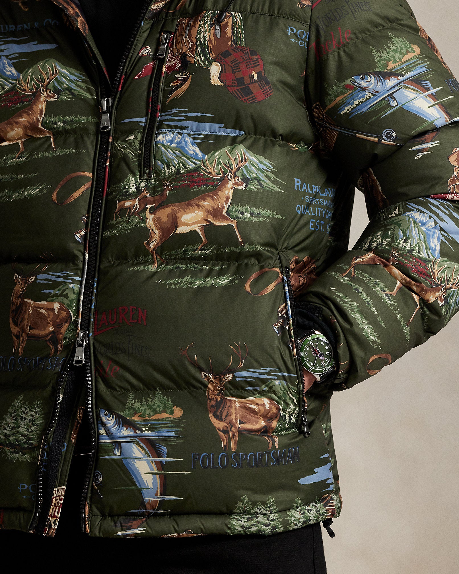 Ralph Lauren The Gorham Polo Sportsman Down Jacket