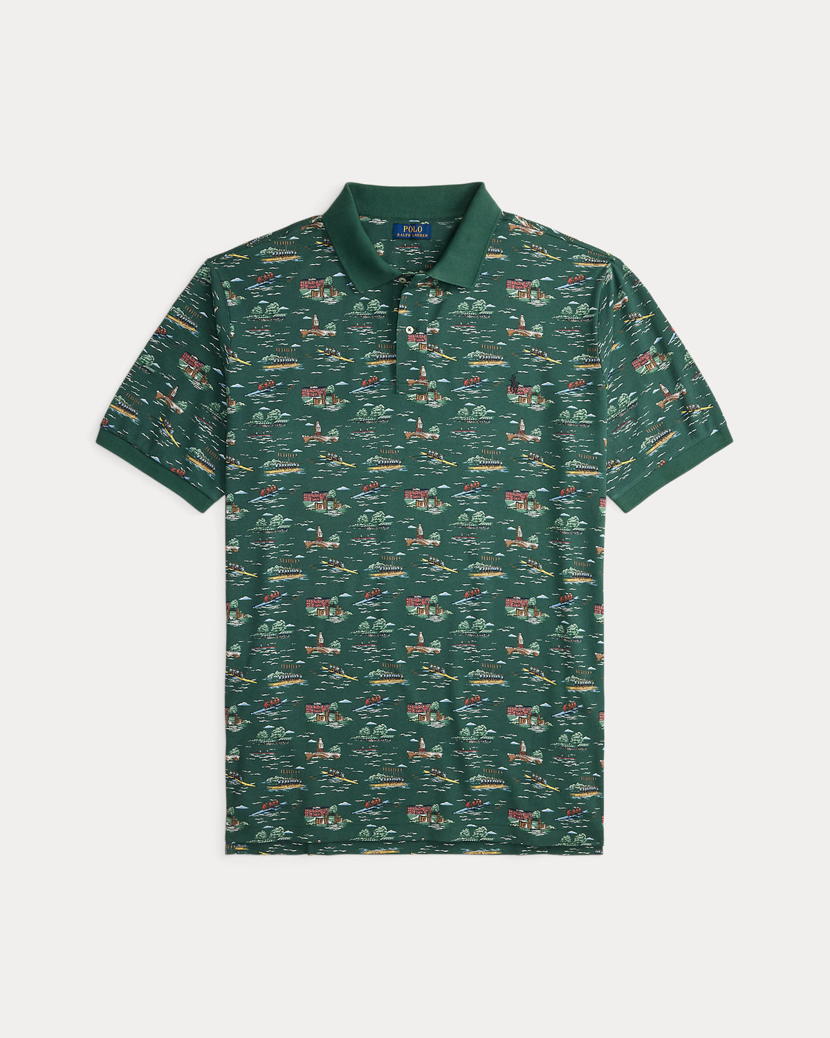 Ralph Lauren ScenicPrint Mesh Polo Shirt