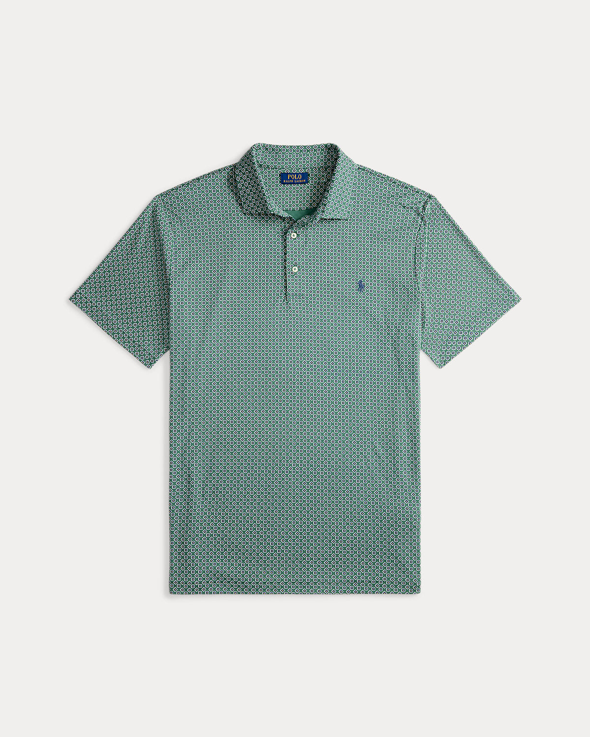 Ralph Lauren FoulardPrint Soft Cotton Polo Shirt
