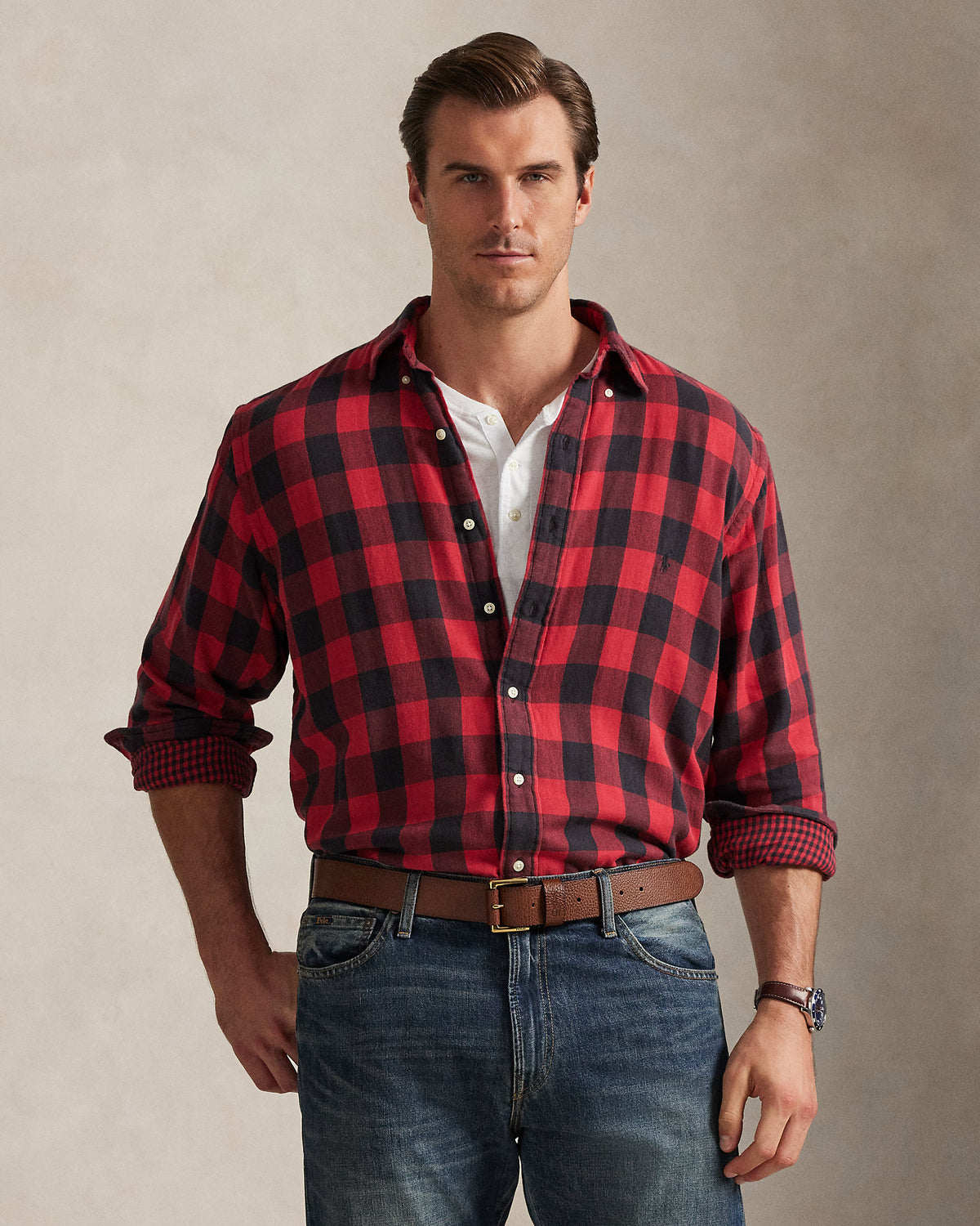 Ralph Lauren Plaid DoubleFaced Shirt