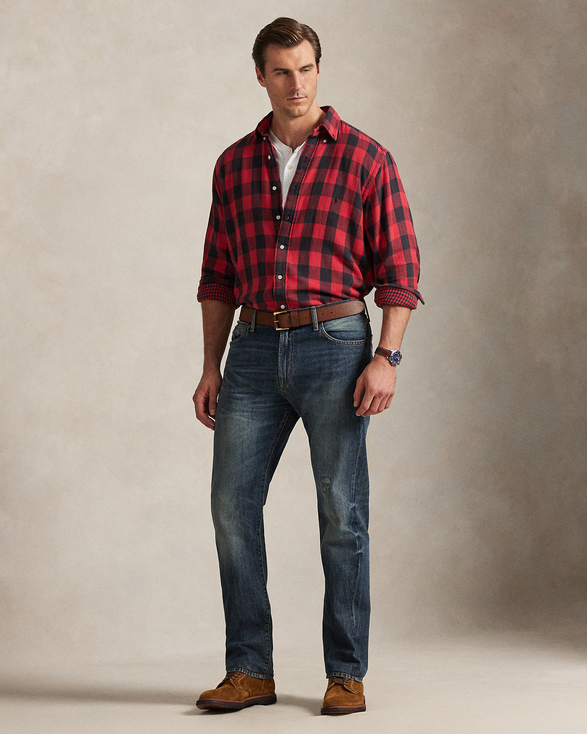 Ralph Lauren Plaid DoubleFaced Shirt