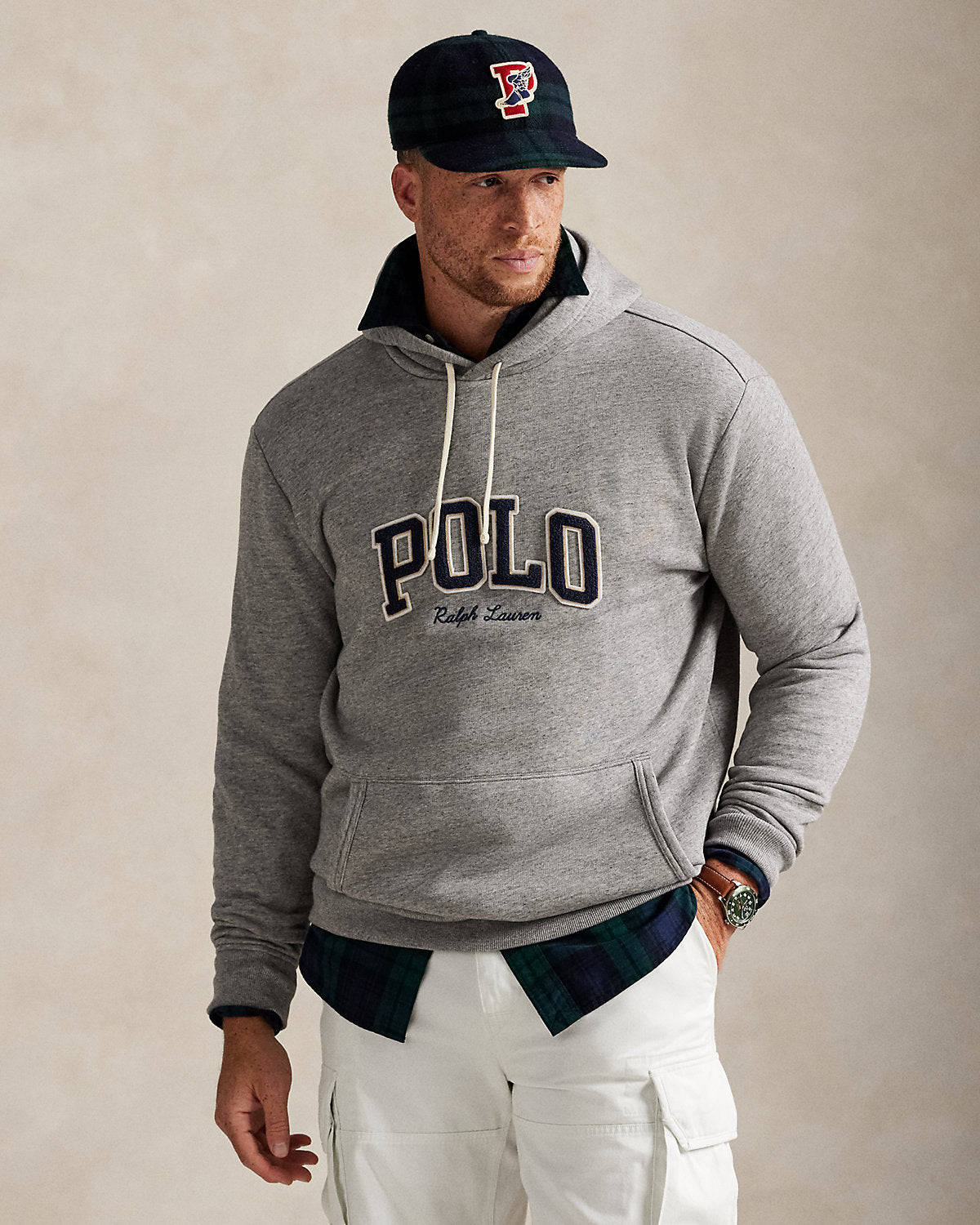 Ralph Lauren Logo Fleece Hoodie