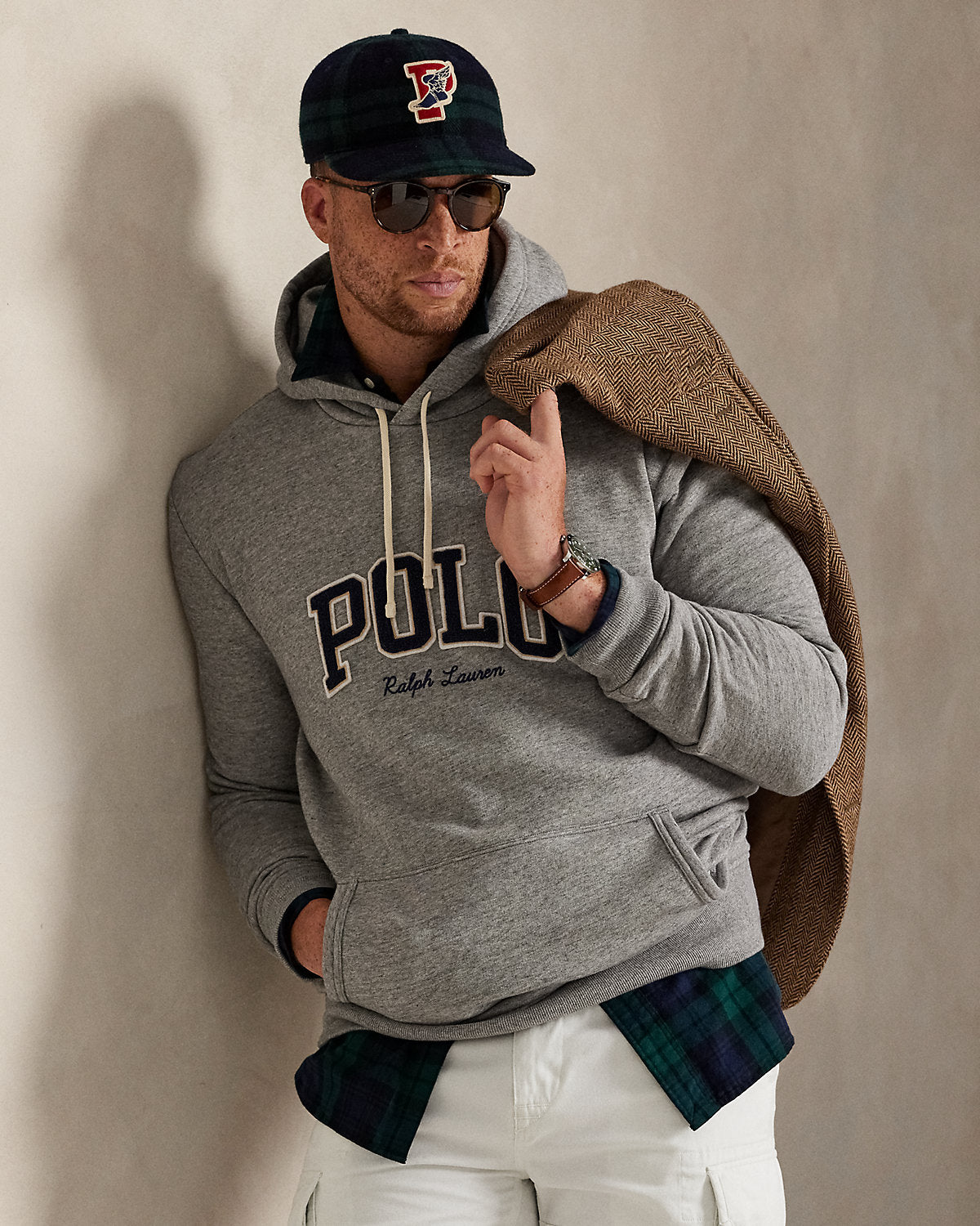 Ralph Lauren Logo Fleece Hoodie