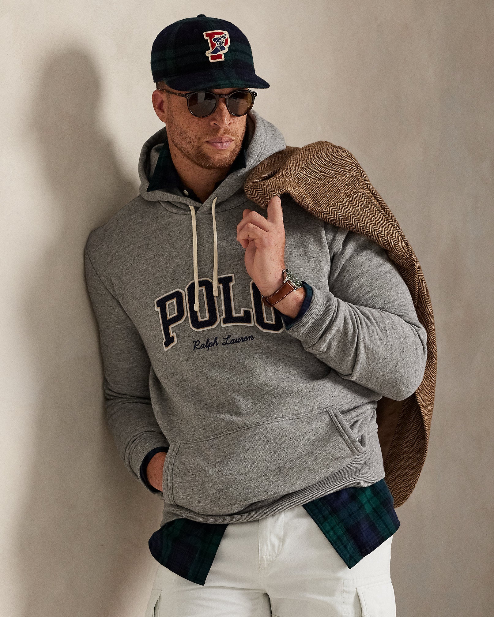 Ralph Lauren Logo Fleece Hoodie