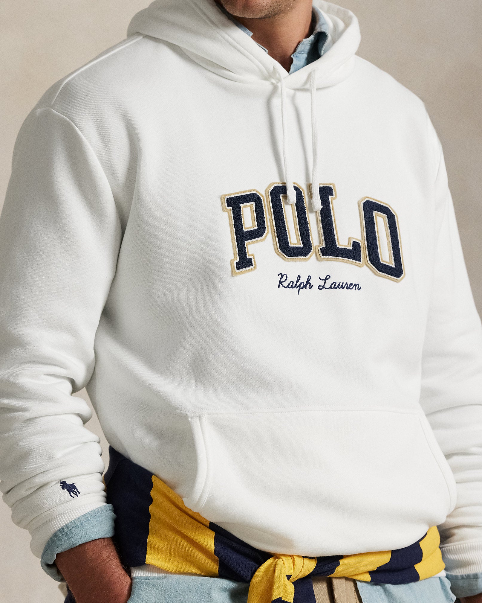 Ralph Lauren Logo Fleece Hoodie