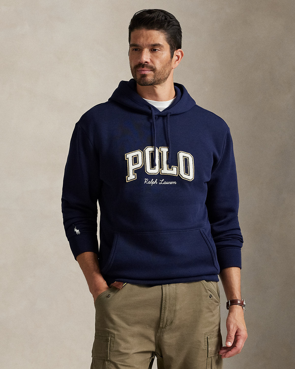Ralph Lauren Logo Fleece Hoodie