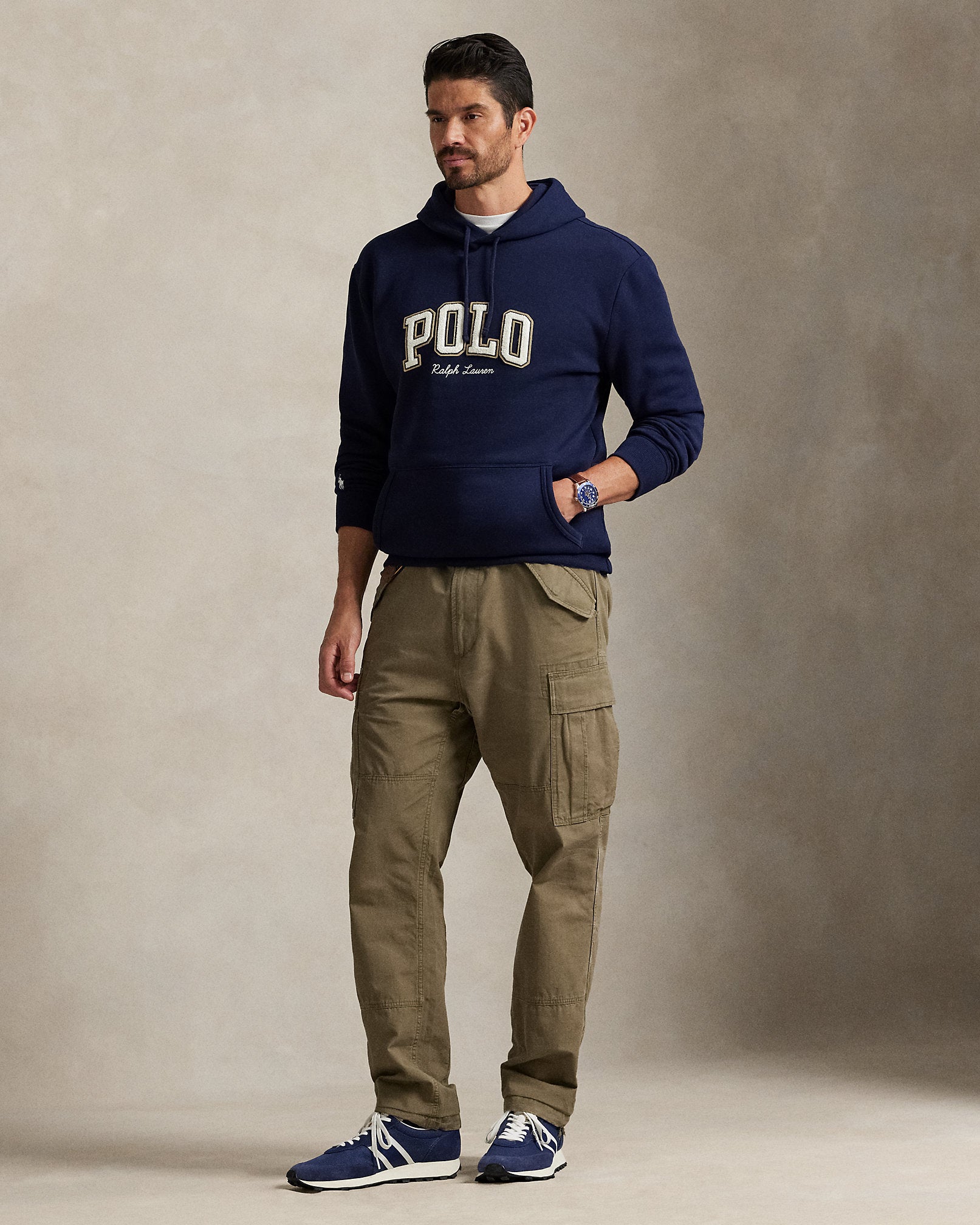 Ralph Lauren Logo Fleece Hoodie