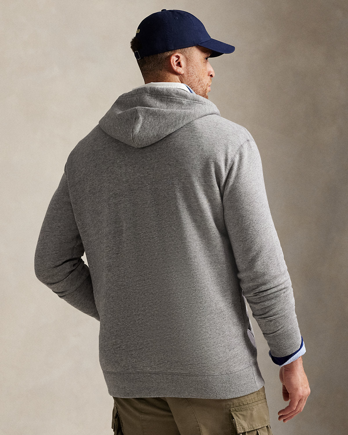 Ralph Lauren Logo Fleece FullZip Hoodie