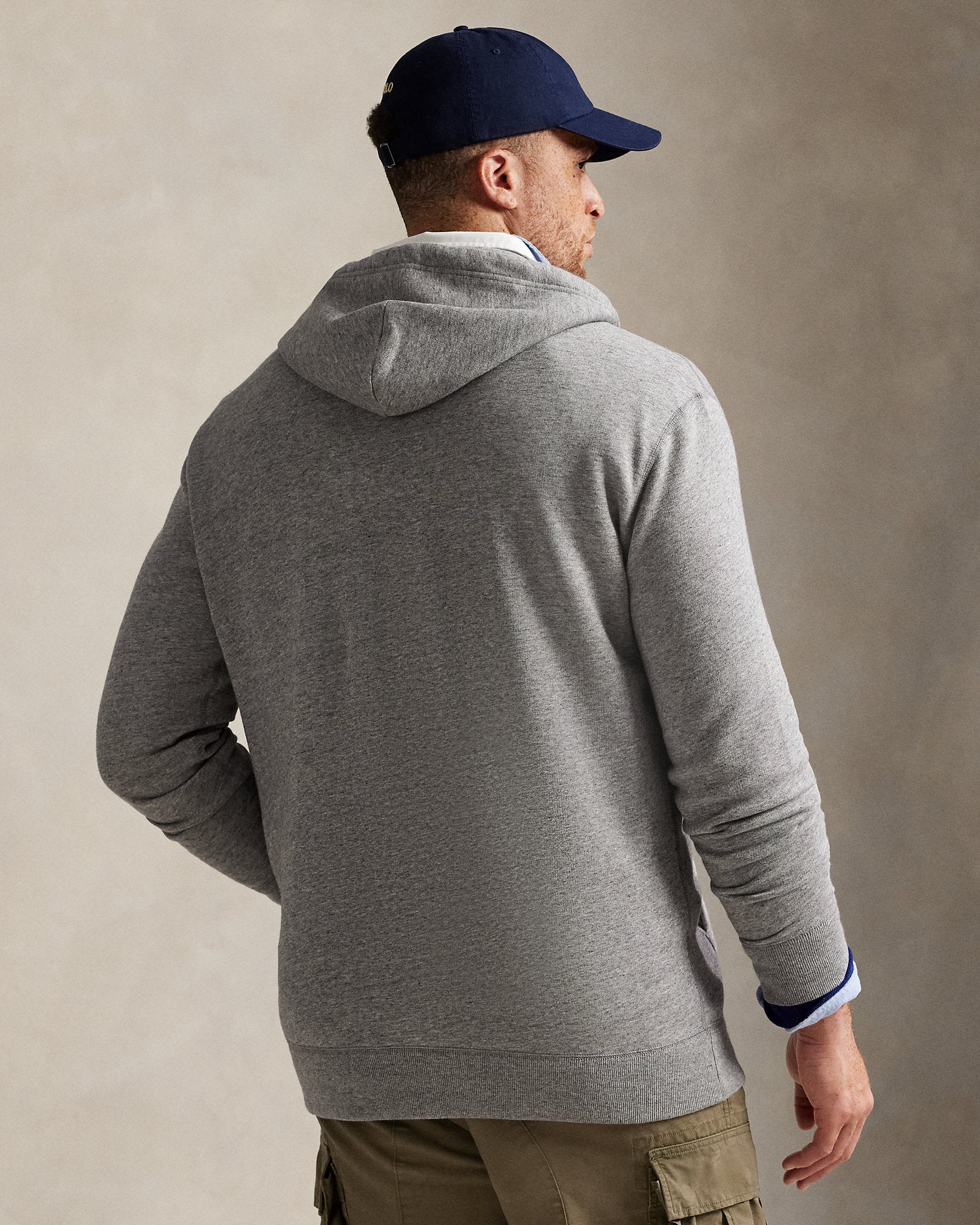 Ralph Lauren Logo Fleece FullZip Hoodie