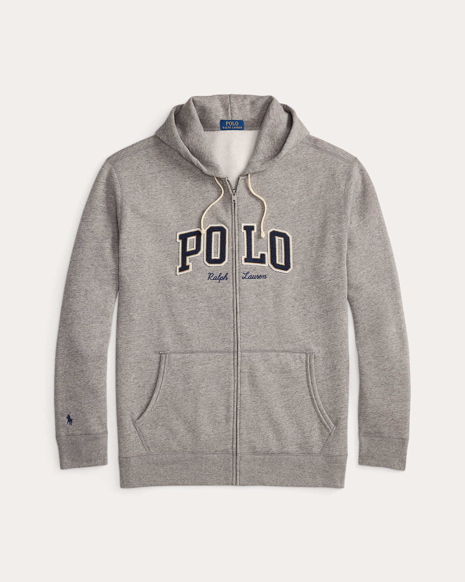 Ralph Lauren Logo Fleece FullZip Hoodie