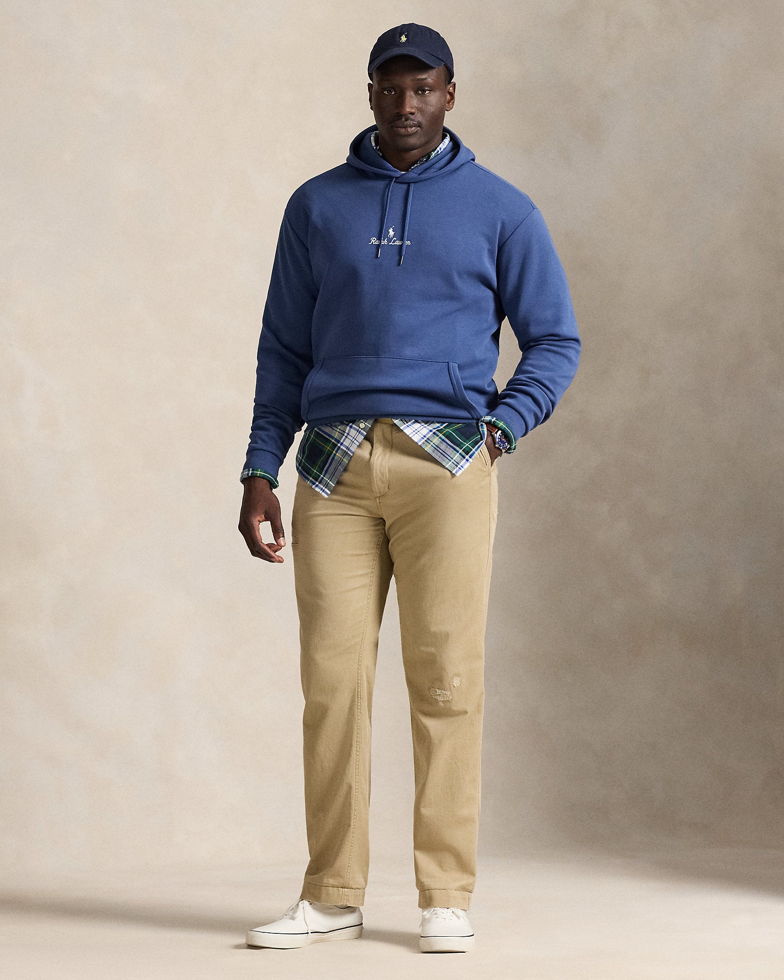 Ralph Lauren Logo DoubleKnit Hoodie