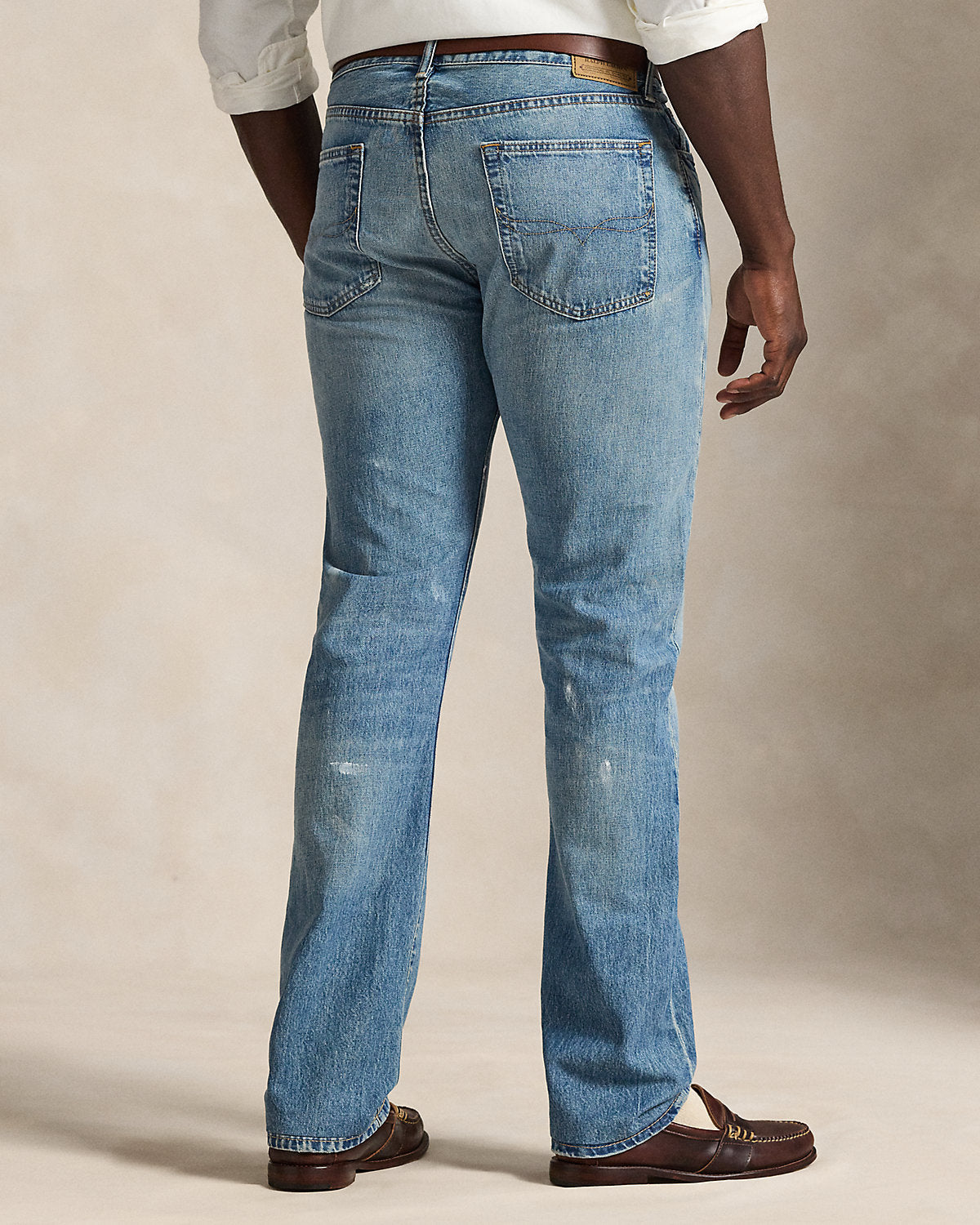 Ralph Lauren Hampton Straight HandPainted Jean