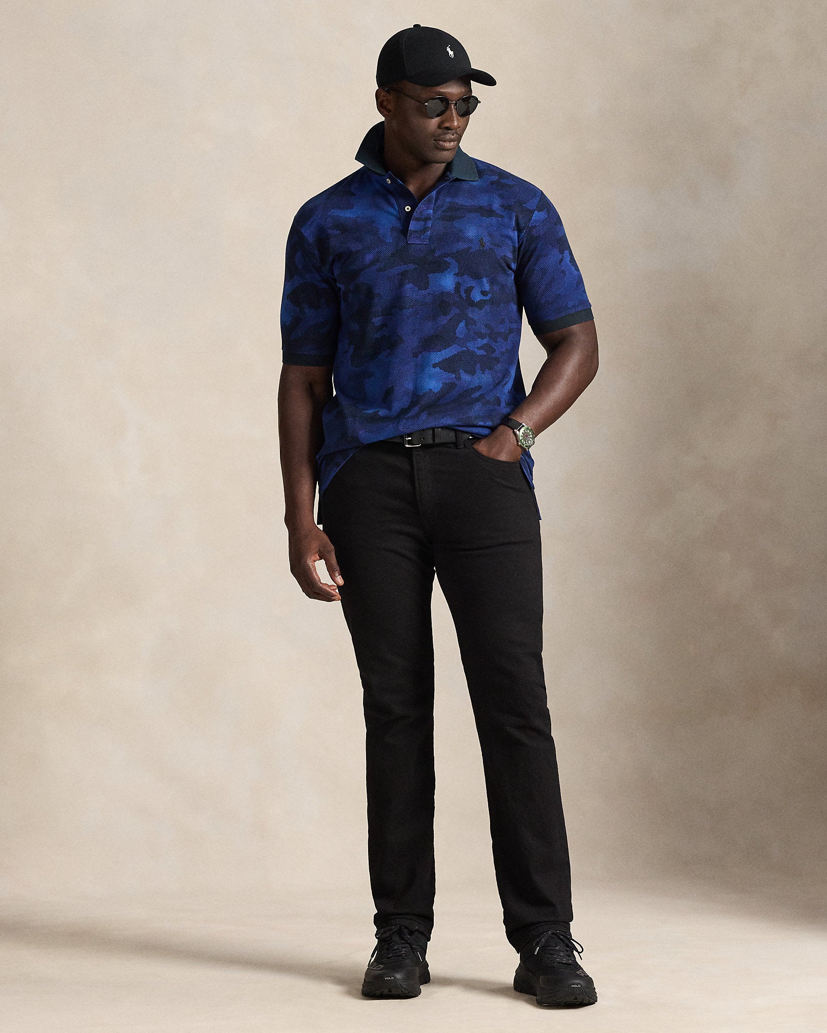Ralph Lauren CamoPrint Mesh Polo Shirt