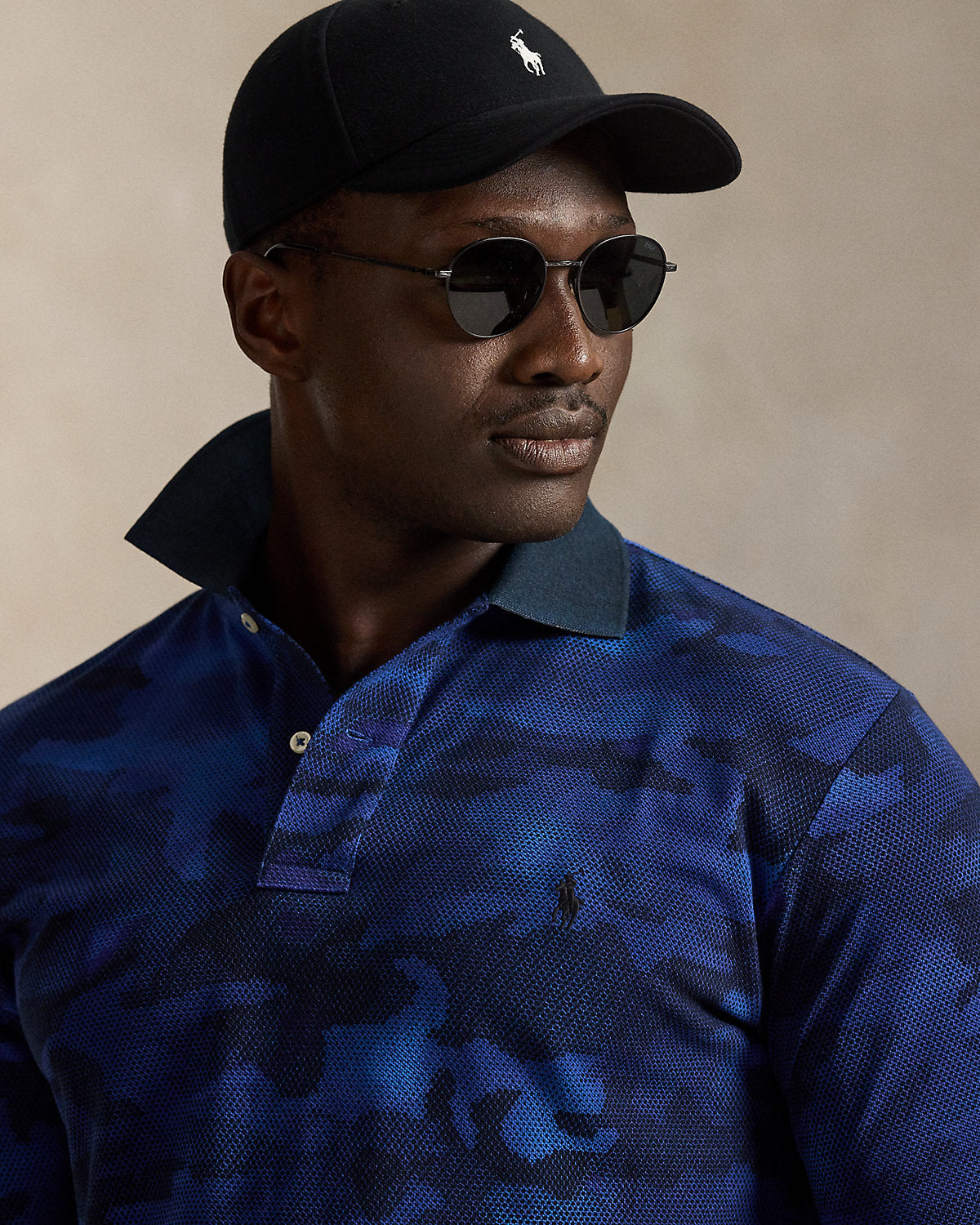 Ralph Lauren CamoPrint Mesh Polo Shirt