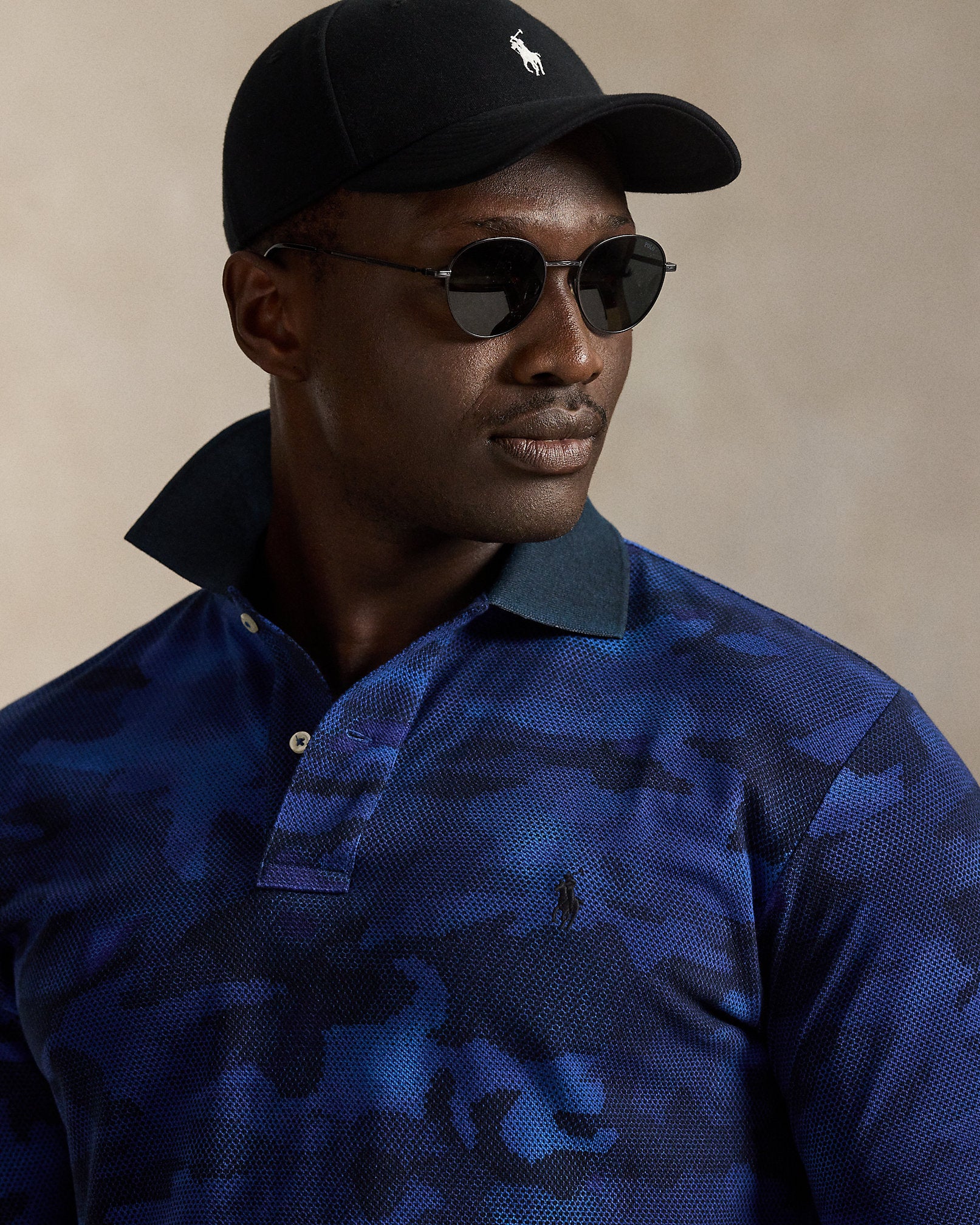 Ralph Lauren CamoPrint Mesh Polo Shirt