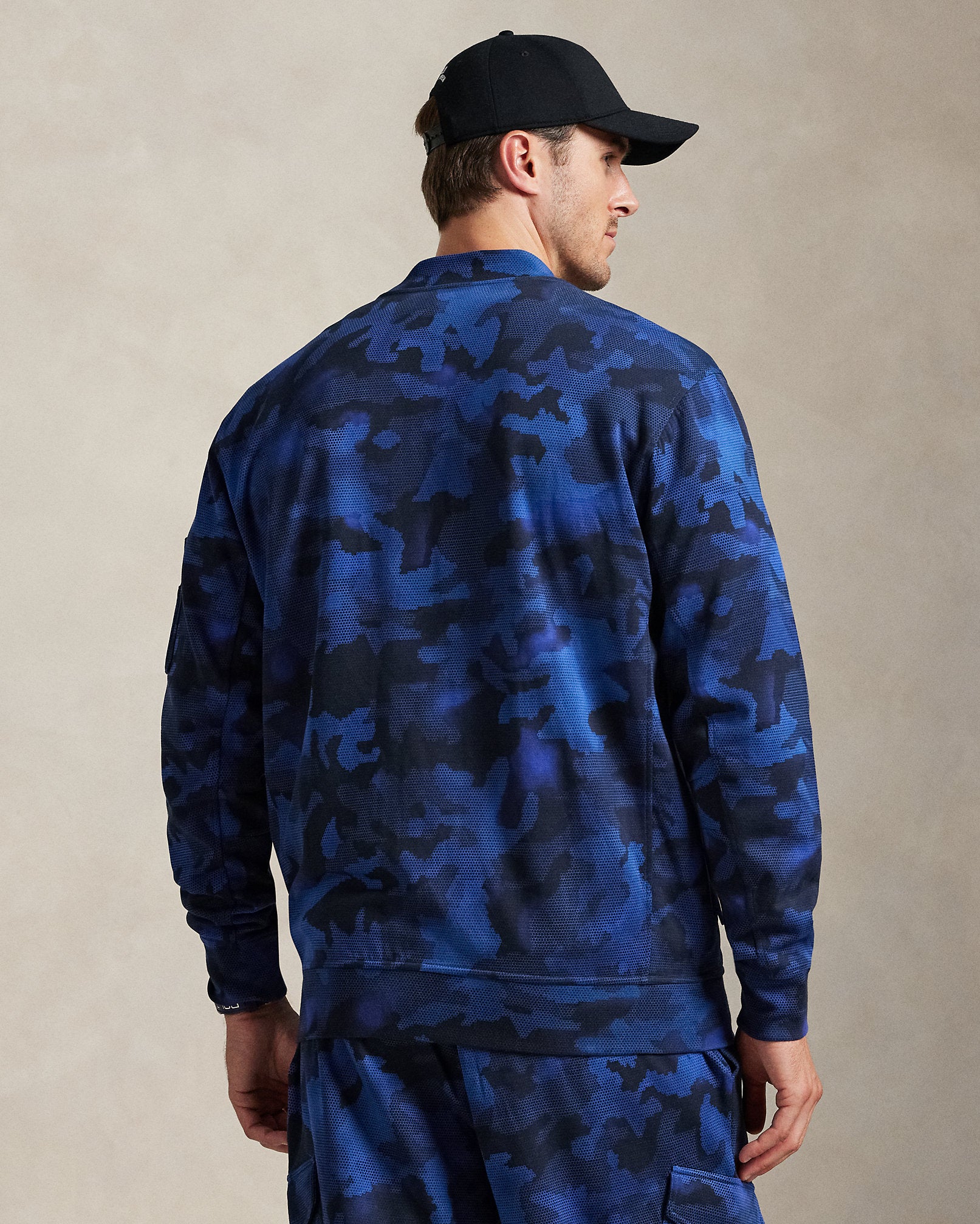 Ralph Lauren Camo DoubleKnit Flight Jacket