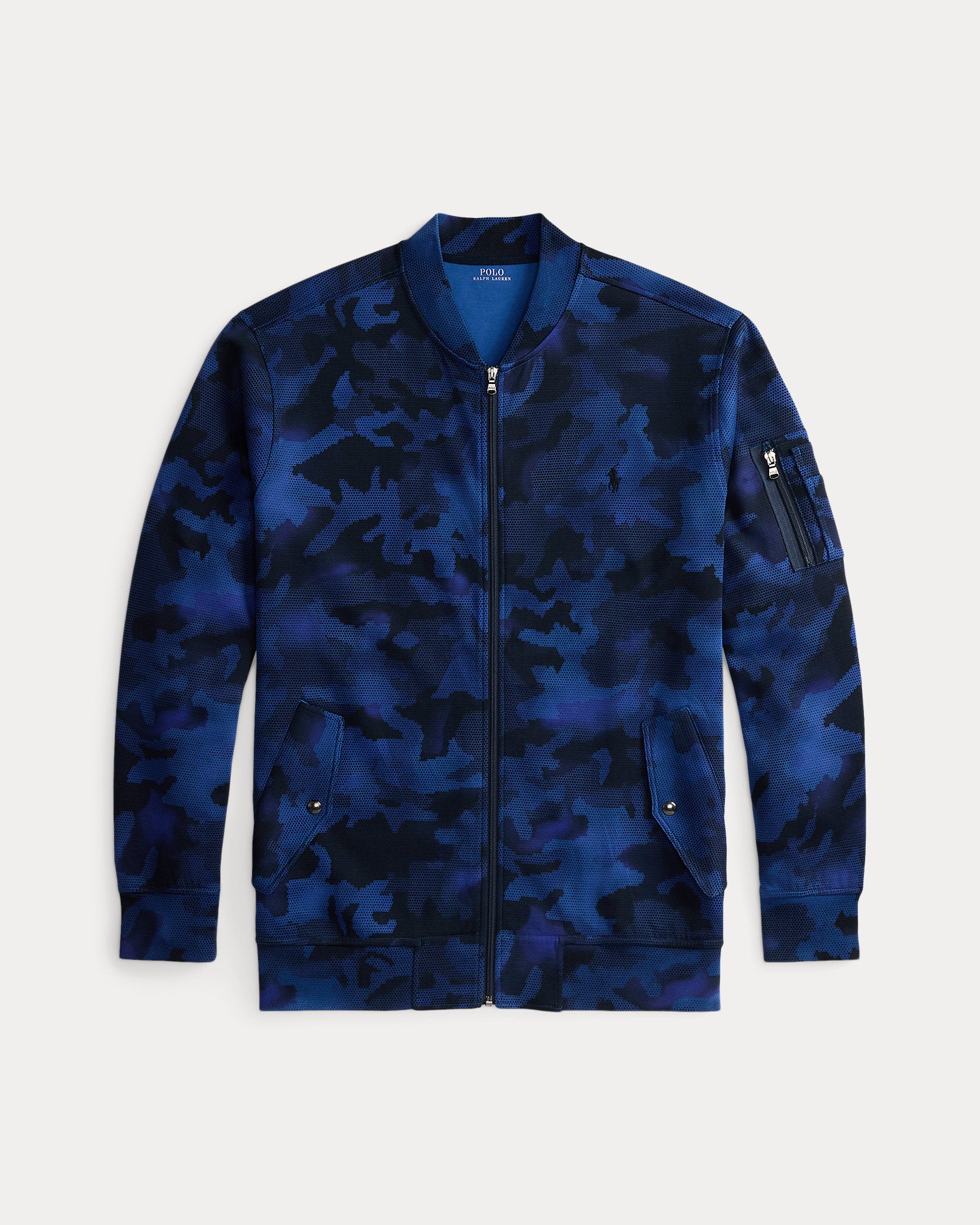 Ralph Lauren Camo DoubleKnit Flight Jacket