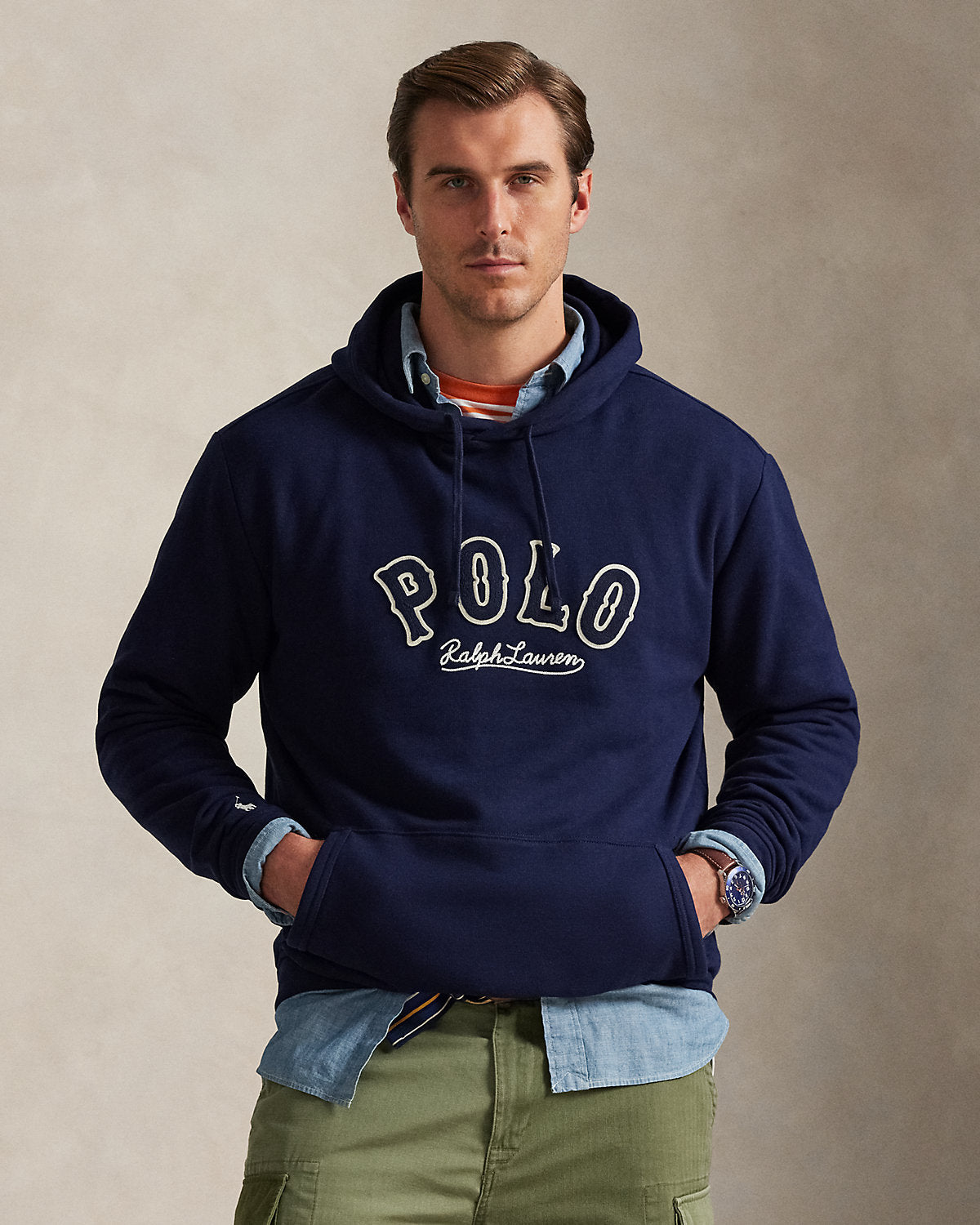 Ralph Lauren The RL Fleece WesternLogo Hoodie
