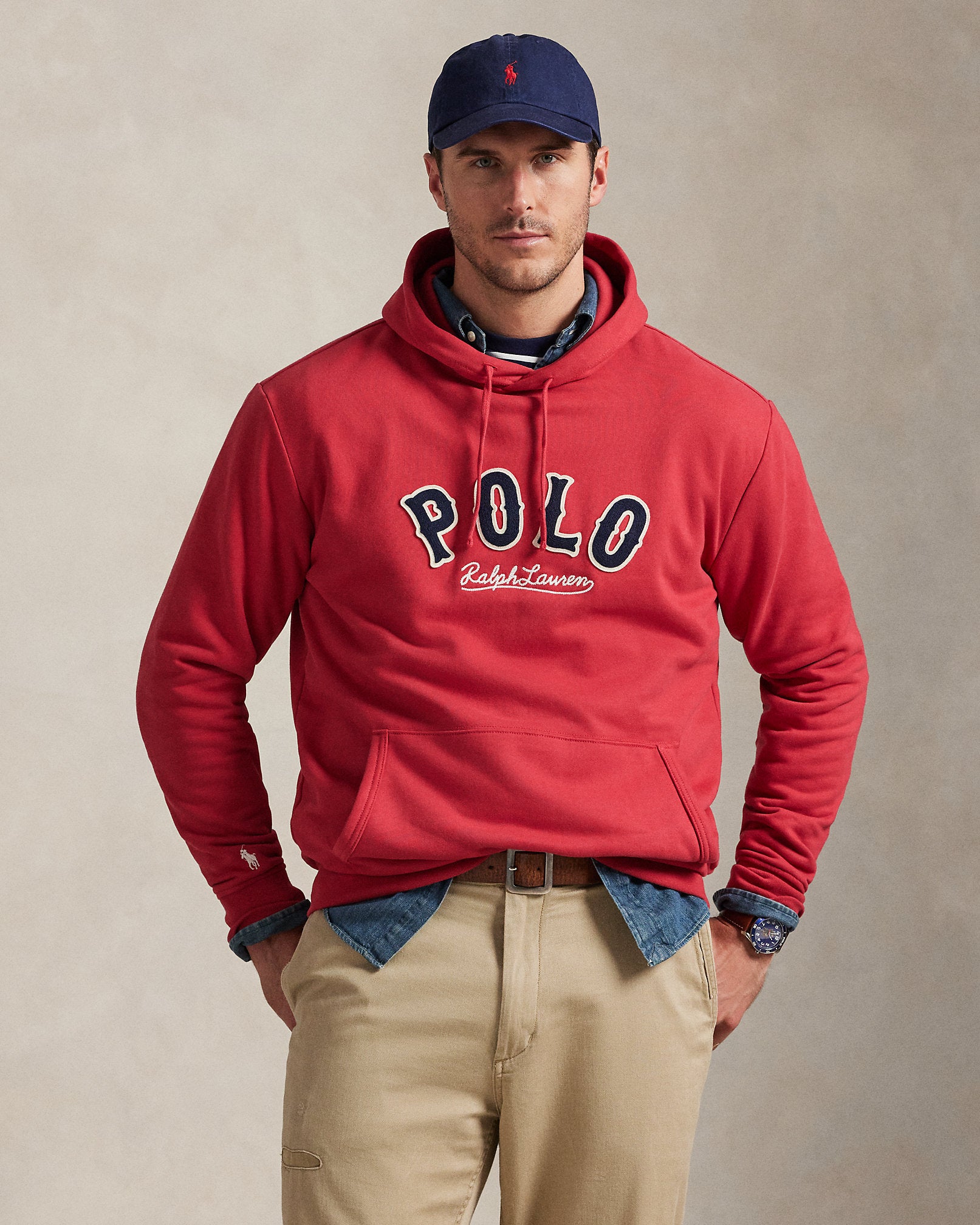 Ralph Lauren The RL Fleece WesternLogo Hoodie